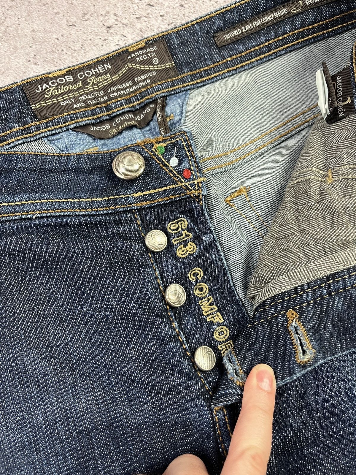 Jacob Cohen Jacob Cohën Denim Shorts – Premium Handmade (Size 33) Size US 33 - 5 Thumbnail