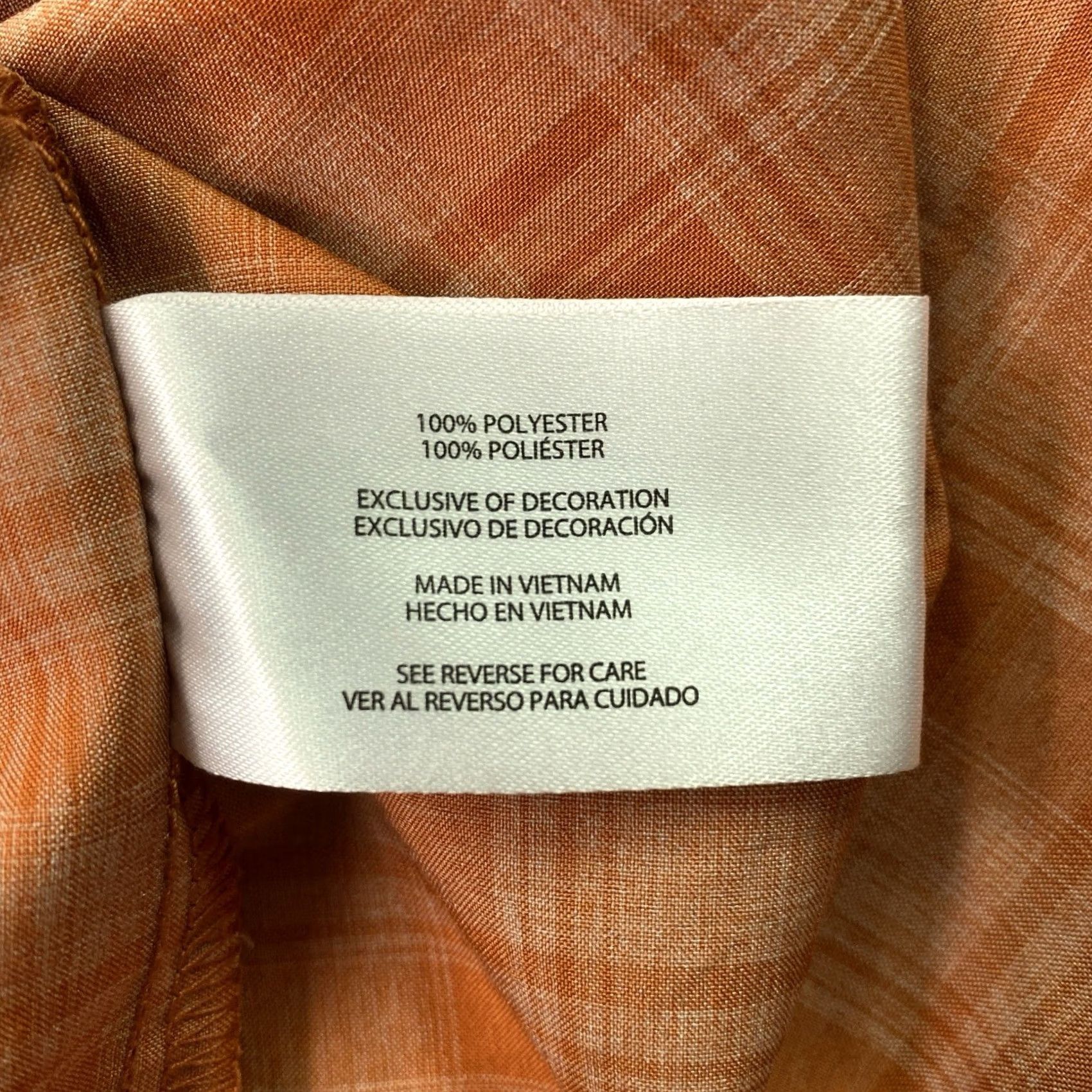 Orvis Orvis Mens XL Orange Plaid Tech Button Up Short Sleeve Fishing Shirt Outdoor Size US XL / EU 56 / 4 - 4 Thumbnail