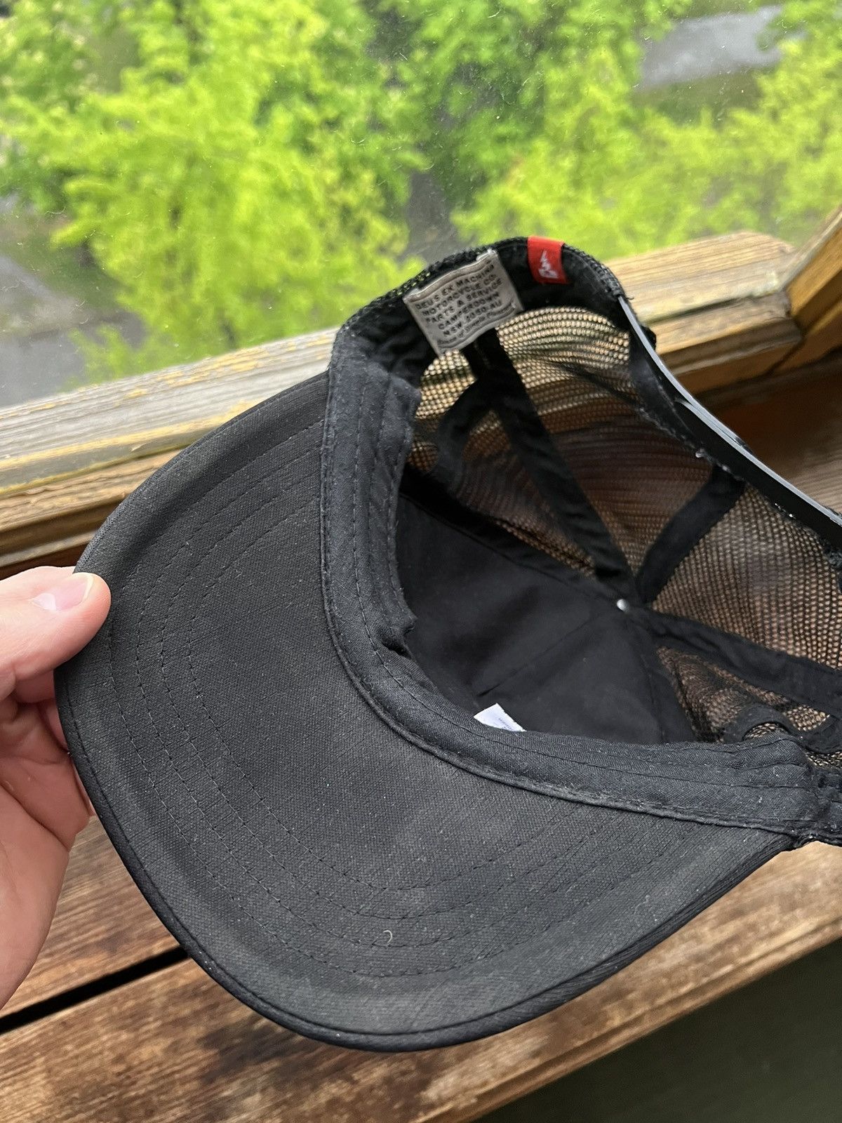Deus Ex Machina Deus Ex Machina Chambray Shield Trucker Cap Hat Size ONE SIZE - 12 Thumbnail