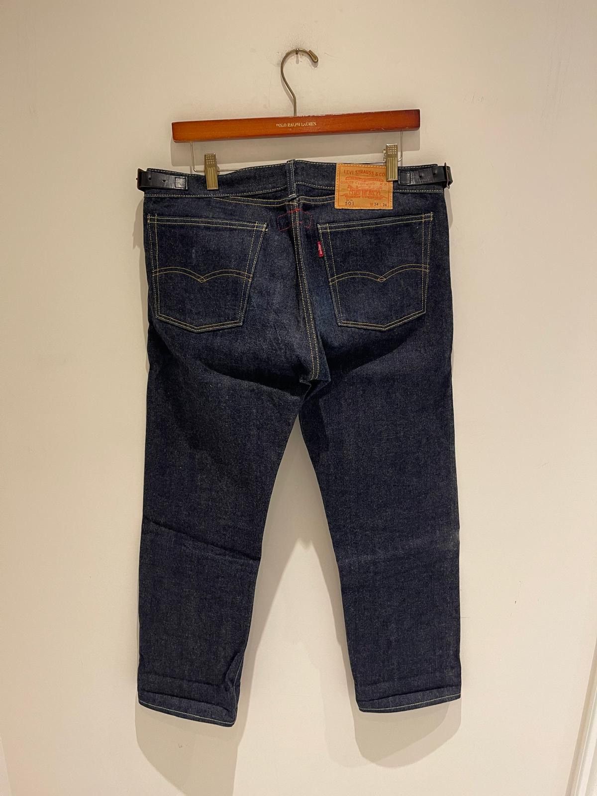 Junya Watanabe Levi’s Junya Watanabe Salvage Jeans Size US 32 / EU 48 - 2 Thumbnail