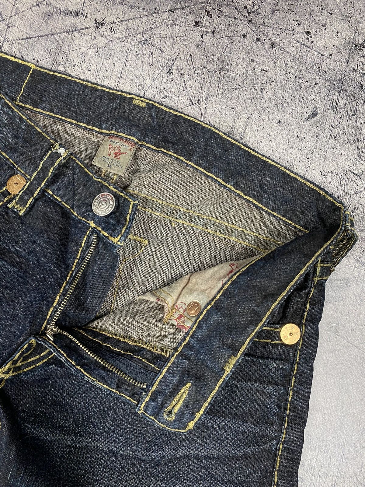 True Religion Vintage Y2K True Religion Japanese Madi In USA Jeans Size US 34 / EU 50 - 11 Thumbnail