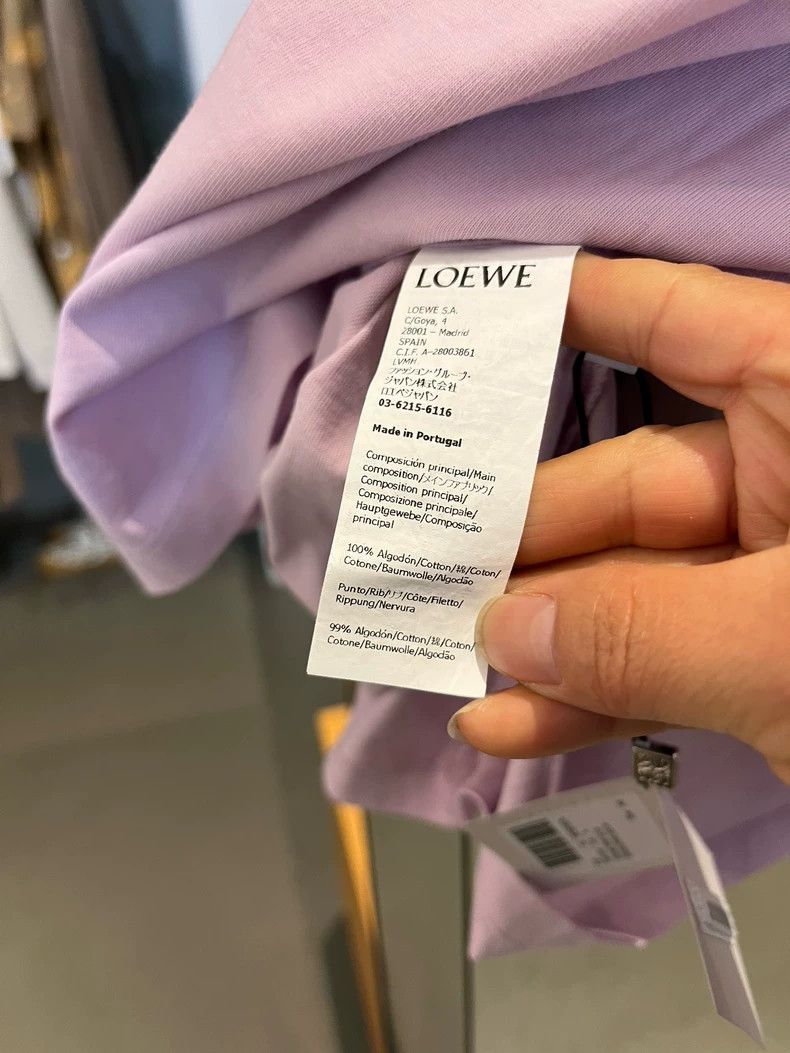 Loewe LOEWE Short sleeve T-shirt Size S / US 4 / IT 40 - 8 Thumbnail
