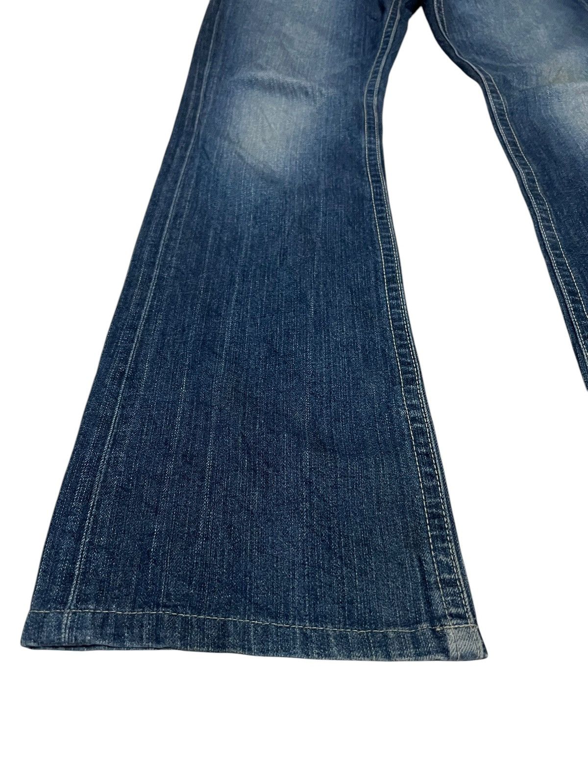 If Six Was Nine × Uniqlo 🌈2000s UNIQLO JEANS FOR MEN BOOTCUT WASHED Size US 30 / EU 46 - 3 Thumbnail