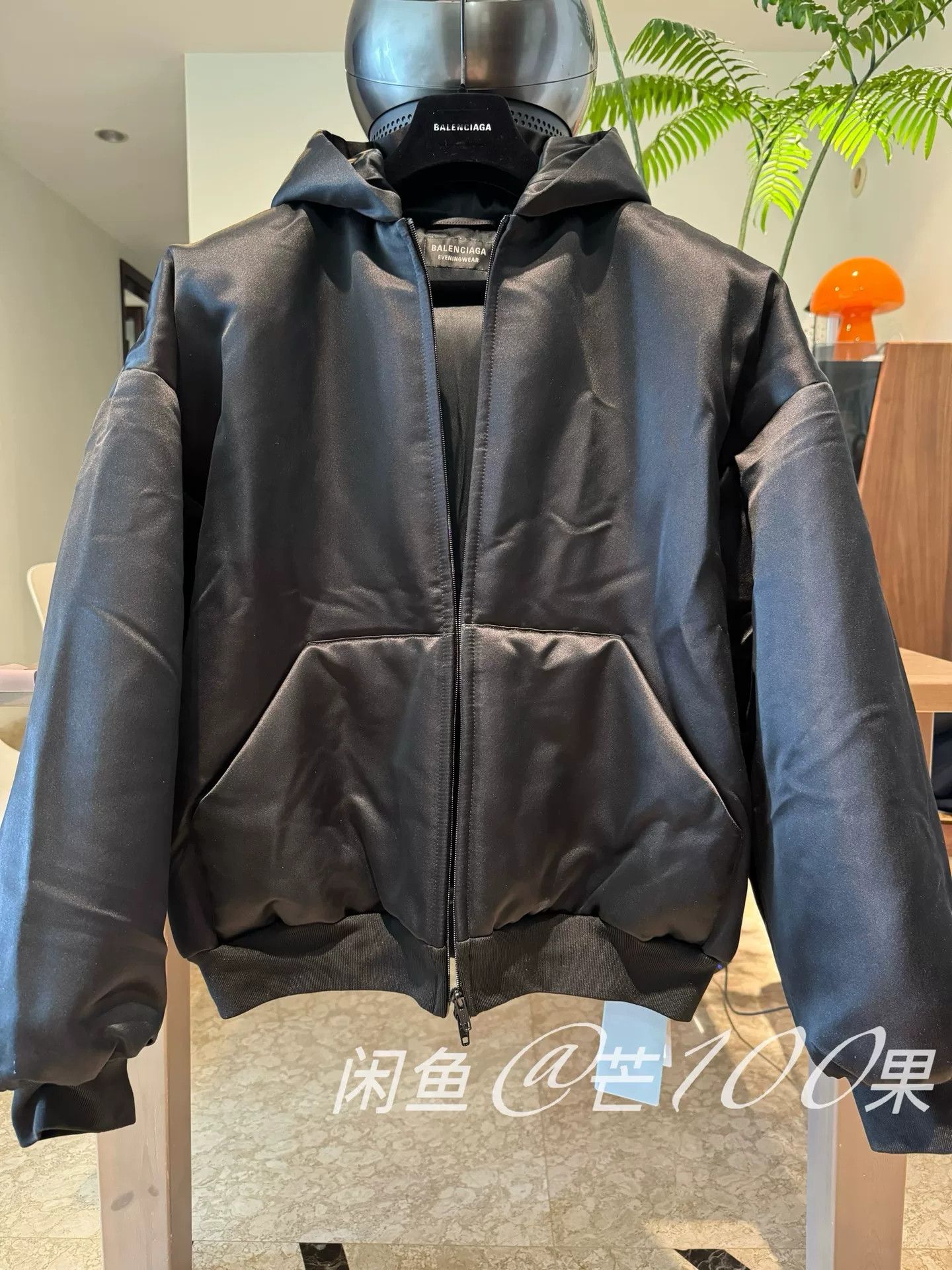 Balenciaga Balenciaga Padded Zip Up Hoodie Bomber Size US XXS / EU 40 - 1 Thumbnail