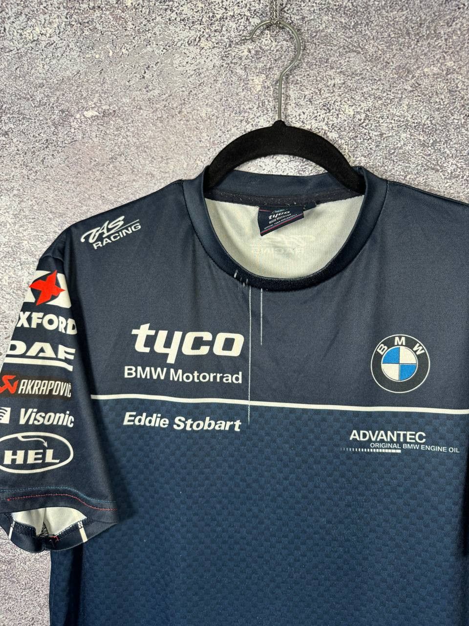 BMW BMW Tyco Motorrad Short Sleeve Jersey Motorsport Medium Size US M / EU 48-50 / 2 - 5 Thumbnail