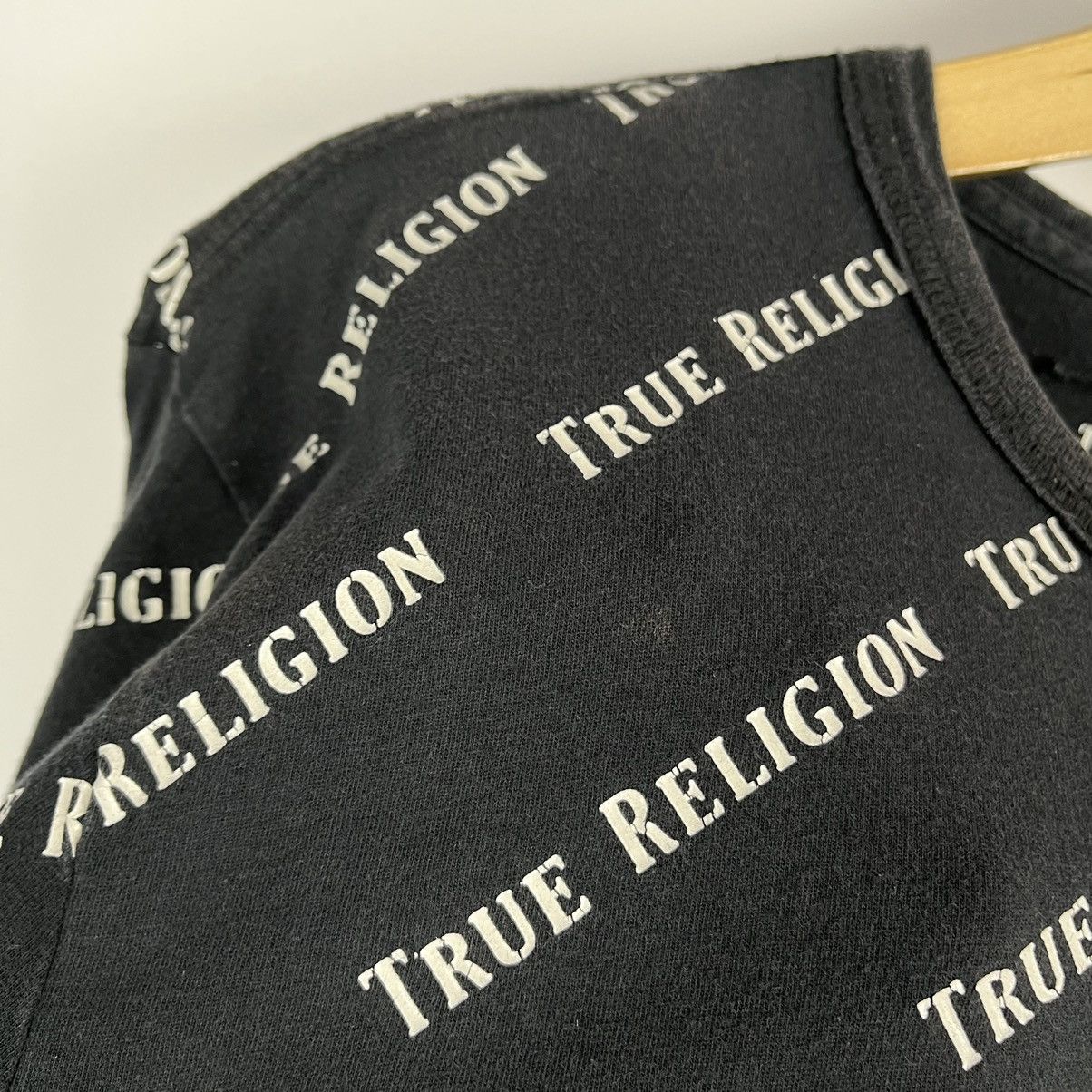 True Religion Vintage True Religion multilogo y2k japanese tee 90’s Size US L / EU 52-54 / 3 - 14 Thumbnail