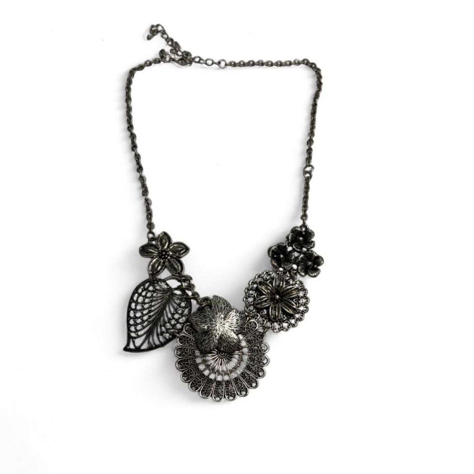 Other Premier Designs Vintage Staple Pieve Silver Necklace Botanic Size ONE SIZE - 3 Thumbnail