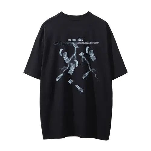 Other Vintage Angel Print Washed Distressed T-Shirt Size US L / EU 52-54 / 3 - 2 Thumbnail
