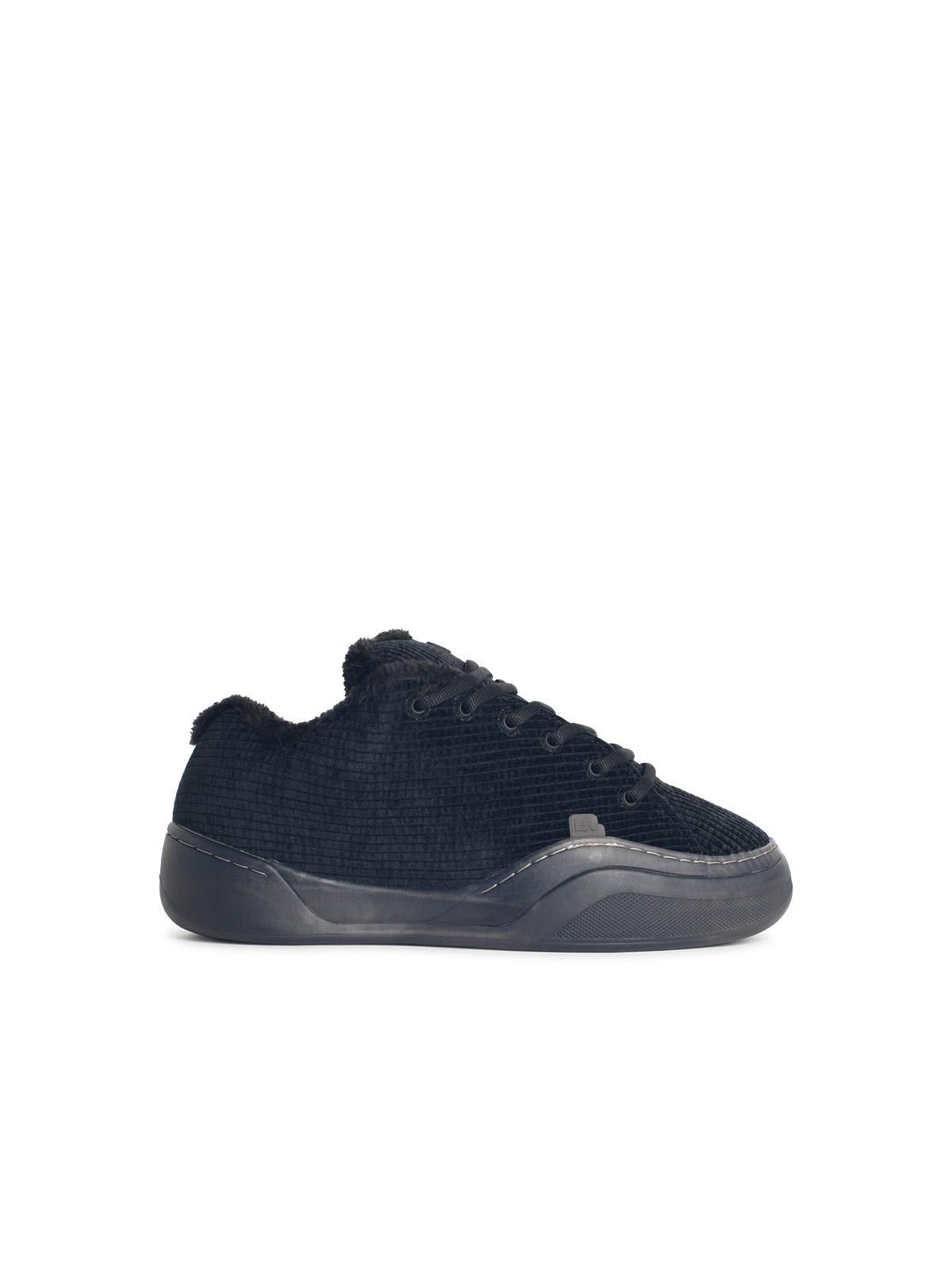 ERL 'Vamp' 'Pirate Black' Polyester Sneakers
