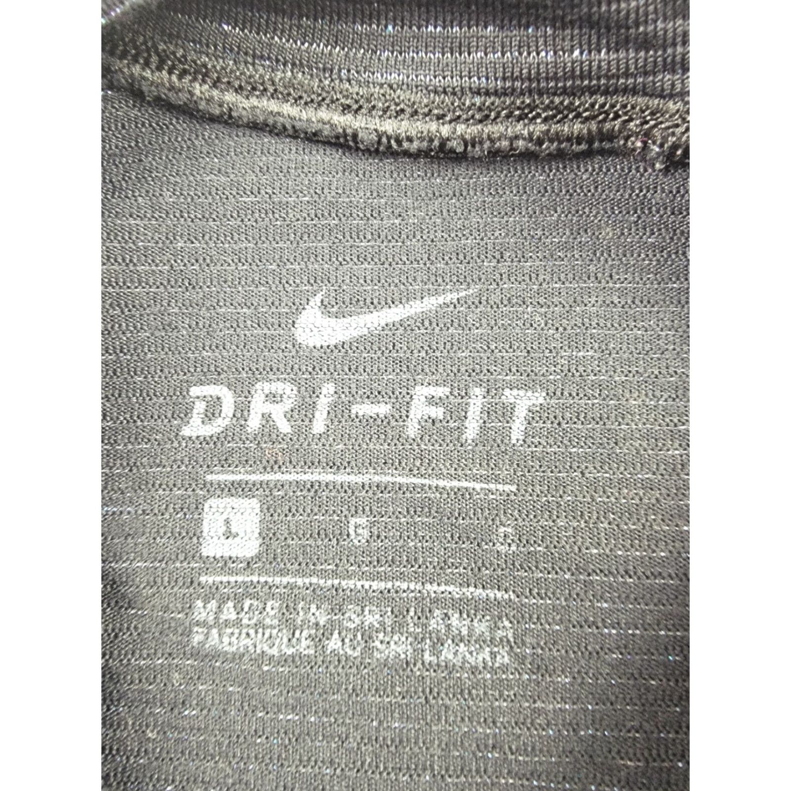 Nike Nike Dri-Fit Shirt Womens Large Blue Black Glitter Long Sleeve Pullover Lined Size L / US 10 / IT 46 - 3 Thumbnail