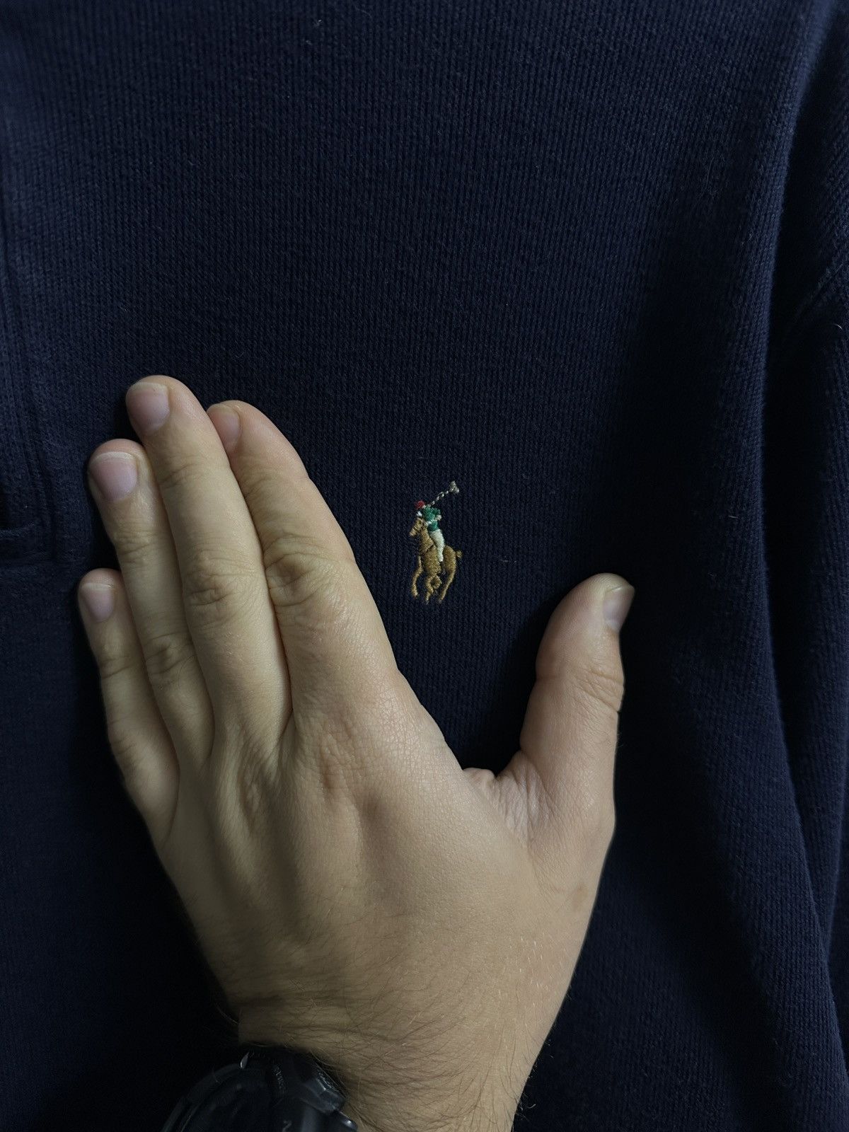 Polo Ralph Lauren Luxury Zip Sweater Polo Ralph Lauren Color Logo Size S-M Size US S / EU 44-46 / 1 - 2 Thumbnail
