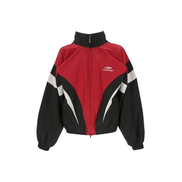 Balenciaga Balenciaga Color Block Zip-Up Long Sleeve Jacket Size US XS / EU 42 / 0 - 1 Thumbnail