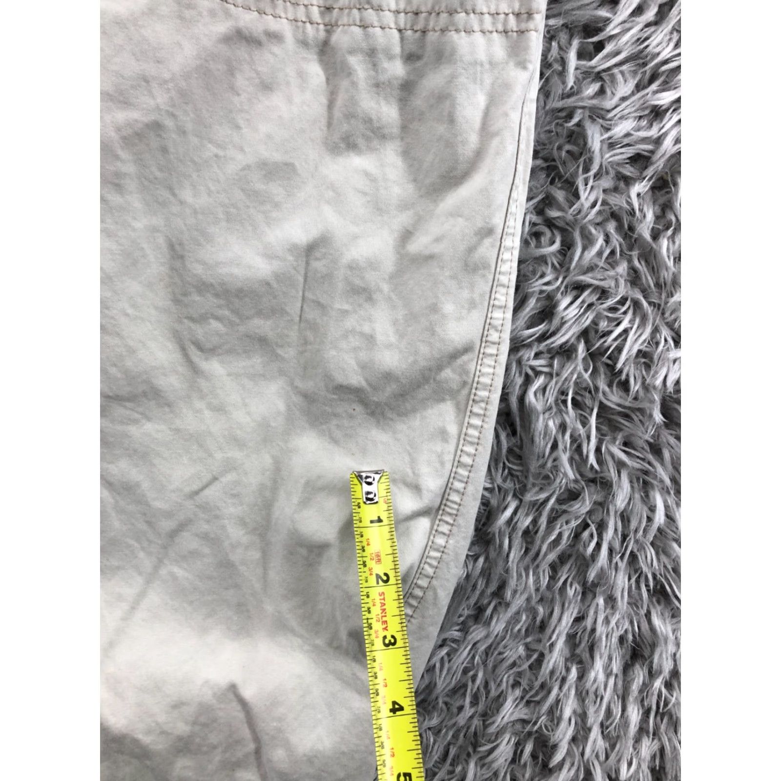 Old Navy Old Navy Capri Pants Women 12 Beige - Casual Formal Knit Pockets Elastic Waist Flat Front 23in Inseam Regular Rise Mid 8.5-10.5in Size 34" / US 12 / IT 48 - 7 Thumbnail