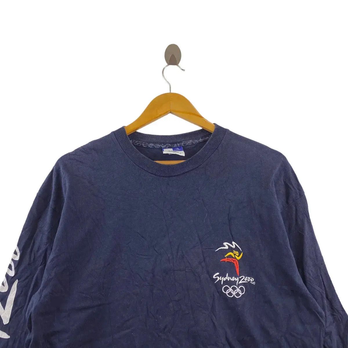 Acme Clothing Vintage ACME BONDS Sydney 2000 Olympic Millennium Tee Shirt Size M / US 6-8 / IT 42-44 - 3 Thumbnail