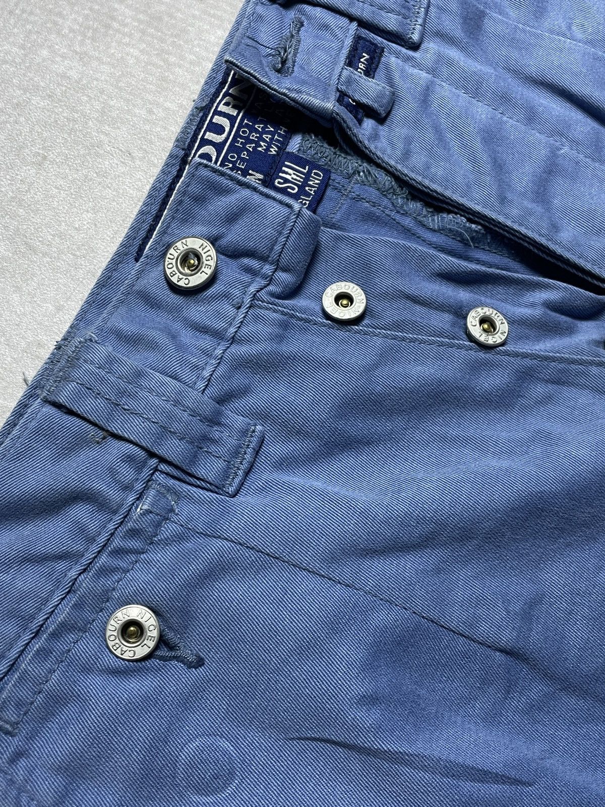 Nigel Cabourn 1990’s Nigel Carbourn - Fly Button Chino Pants Size US 26 / EU 42 - 4 Thumbnail