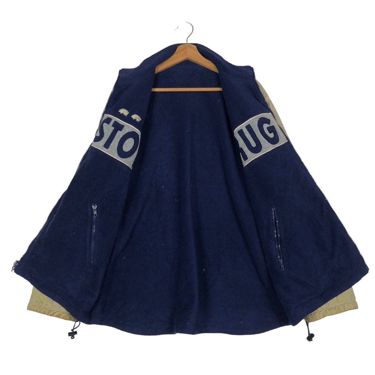 Hysteric Glamour 🔥Vintage Bomber Jacket Reversible Drug Store Japan Made Size US L / EU 52-54 / 3 - 13 Thumbnail