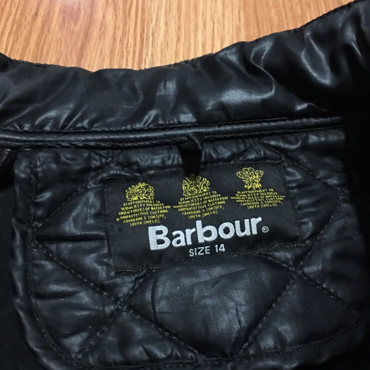 Barbour BARBOUR International Black Womens Jacket Coat UK 14 Size L / US 10 / IT 46 - 9 Thumbnail