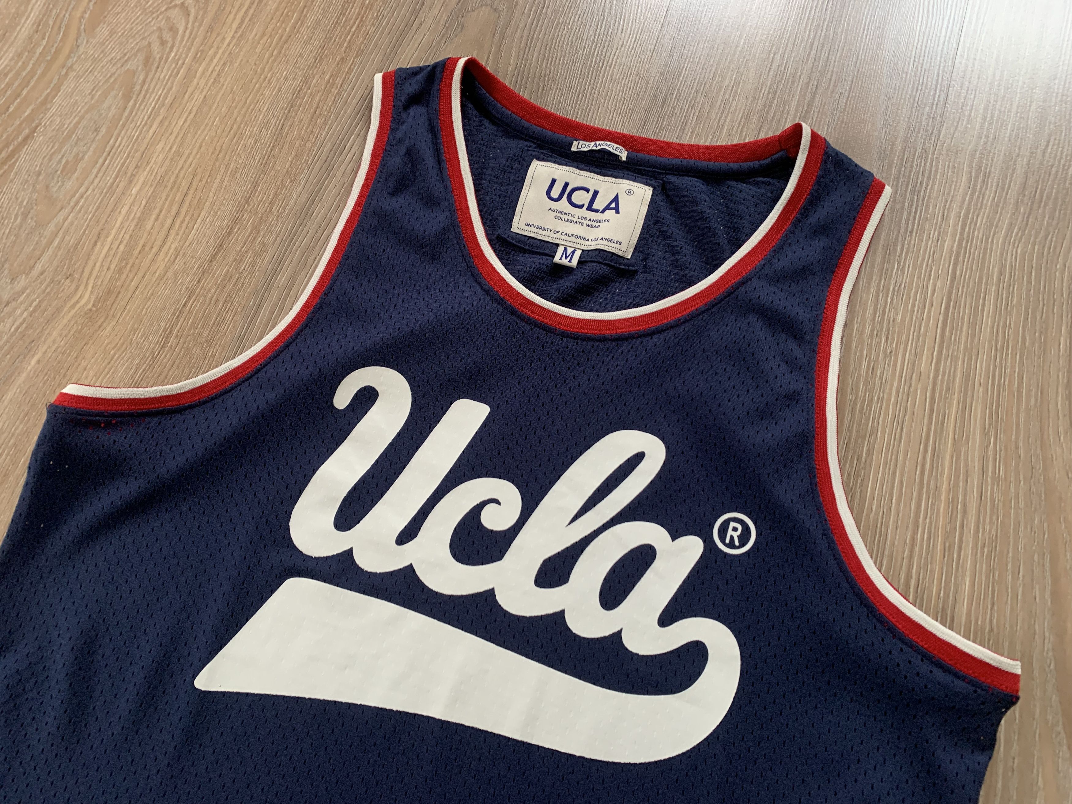 Other Vintage UCLA Los Angeles Mesh Sleeveless Jersey Size US M / EU 48-50 / 2 - 4 Thumbnail