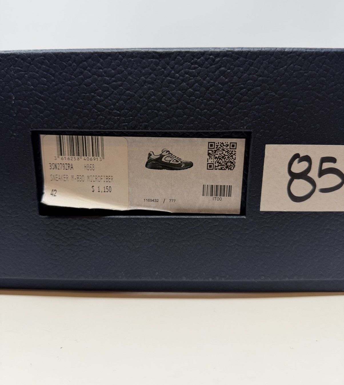 Dior Dior B30 Sneaker Grey/Anthracite Size US 9 / EU 42 - 10 Thumbnail