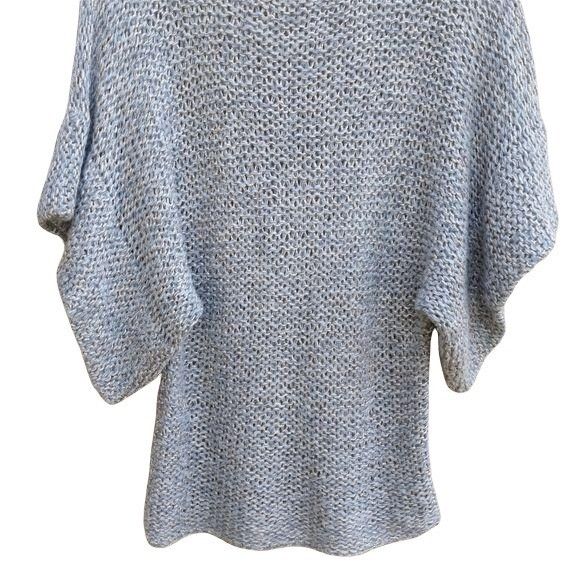Theory Theory Davini Zebra Sweater Sz S Gray Gold Alpaca Wool Marle Size S / US 4 / IT 40 - 8 Thumbnail