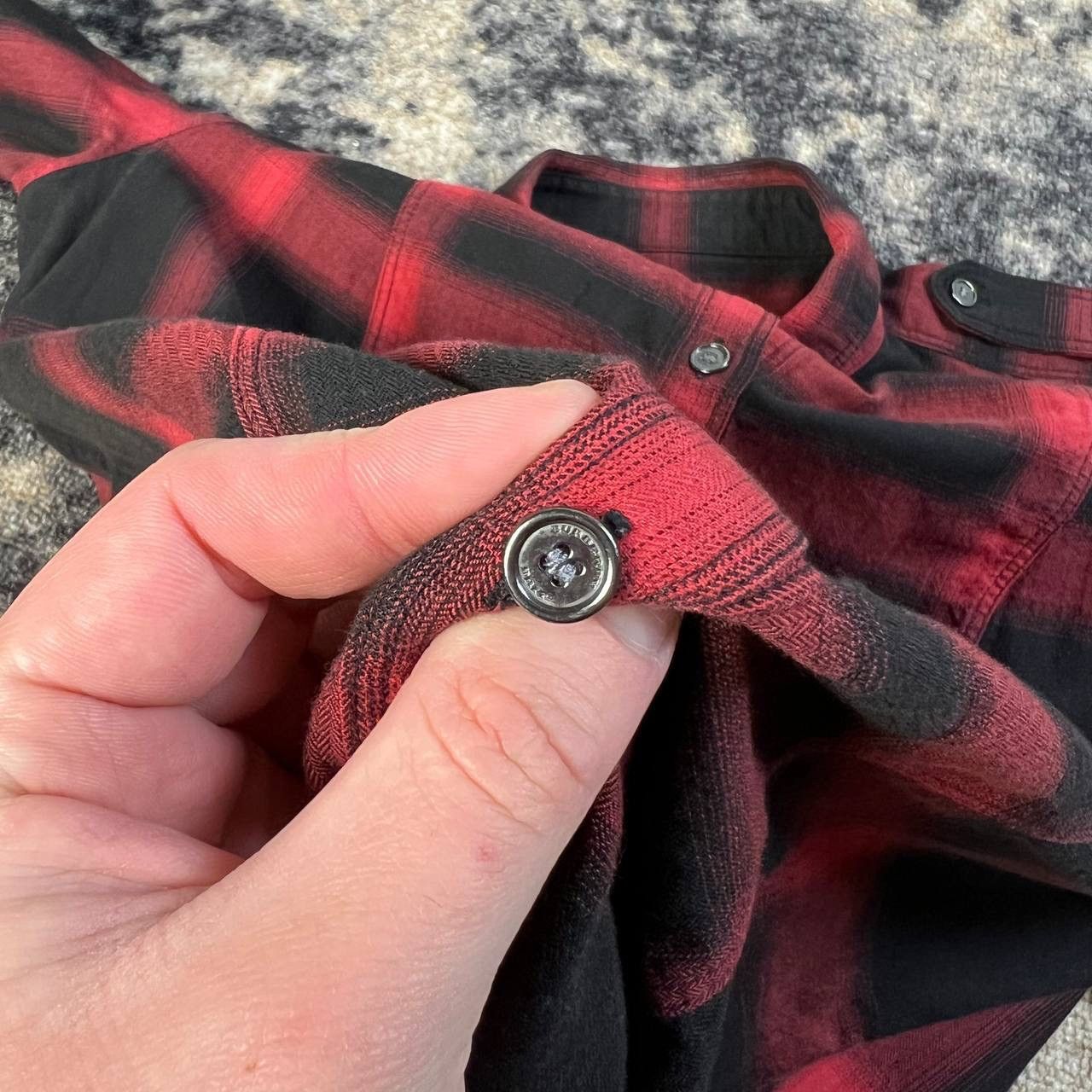 Burberry Burberry Luxury Plaid Flannel Button Up Shirt Size S / US 4 / IT 40 - 7 Thumbnail