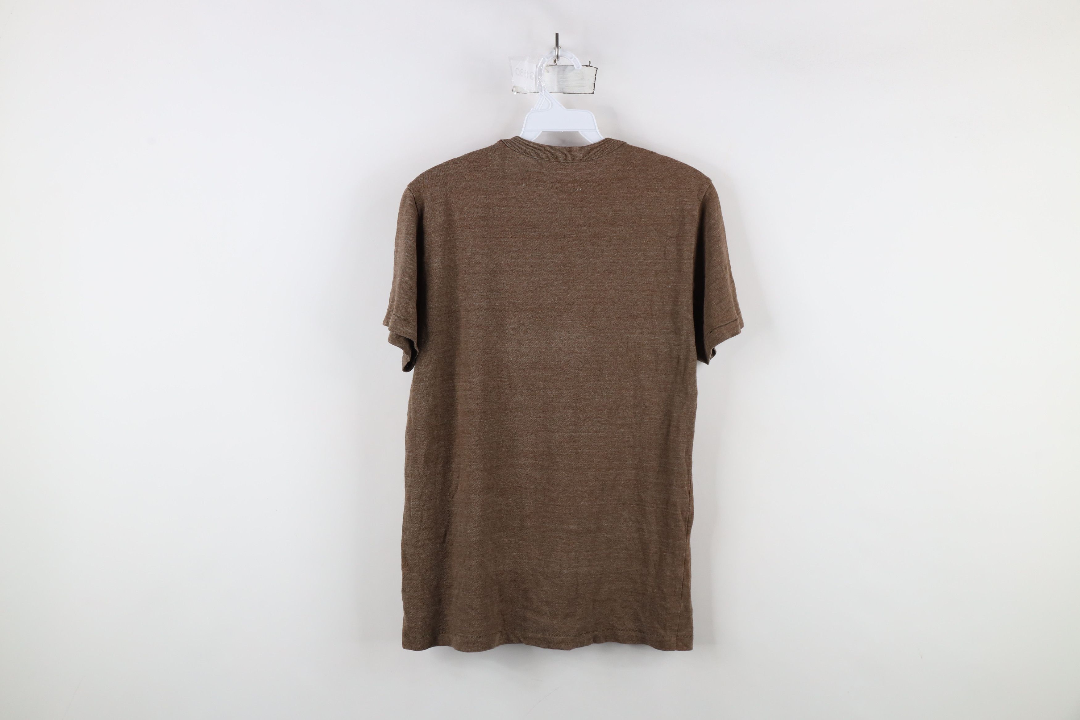 Lucky Brand × Vintage Vintage Lucky Brand x Triumph Motorcycles Thin T-Shirt Brown Size US S / EU 44-46 / 1 - 13 Thumbnail