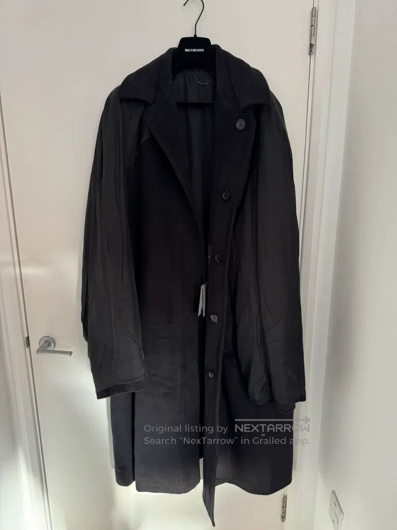 Balenciaga Balenciaga Luxurious Alpaca Wool Coat Size US L / EU 52-54 / 3 - 4 Thumbnail