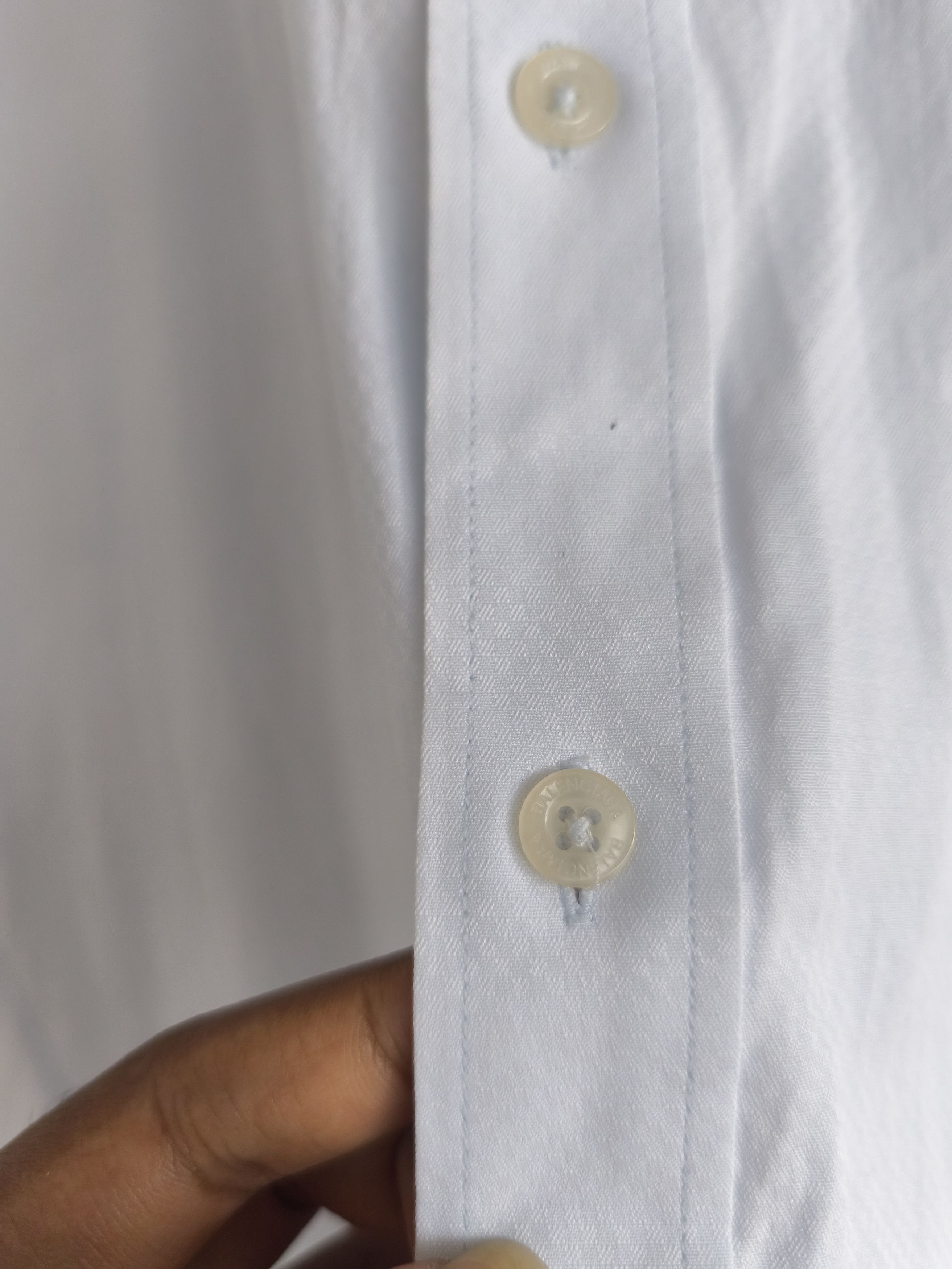 Balenciaga × Vintage Vintage Balenciaga shirt Size US L / EU 52-54 / 3 - 3 Thumbnail