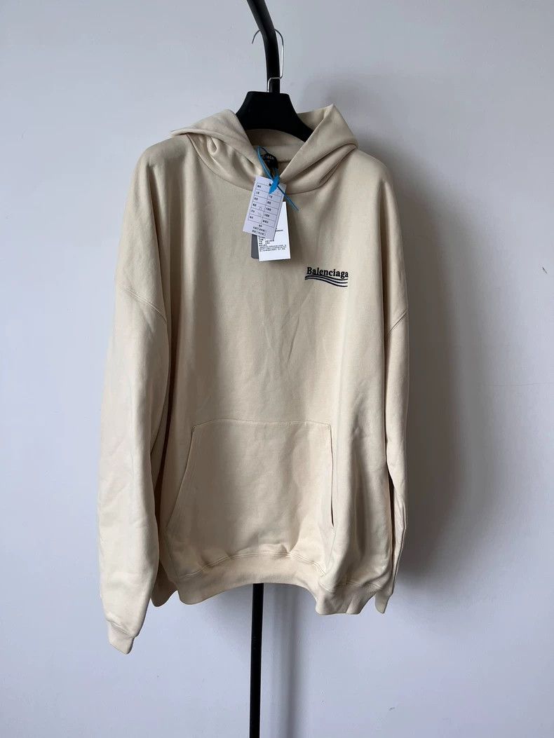 Balenciaga Balenciaga Embroidered hooded sweatshirt Size US S / EU 44-46 / 1 - 1 Thumbnail