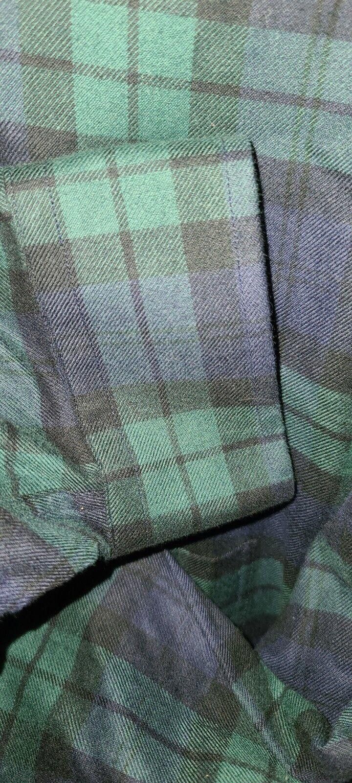 Brooks Brothers Brooks Brothers Regent Fit Men's XXL Navy Green Plaid Size US XXL / EU 58 / 5 - 6 Thumbnail