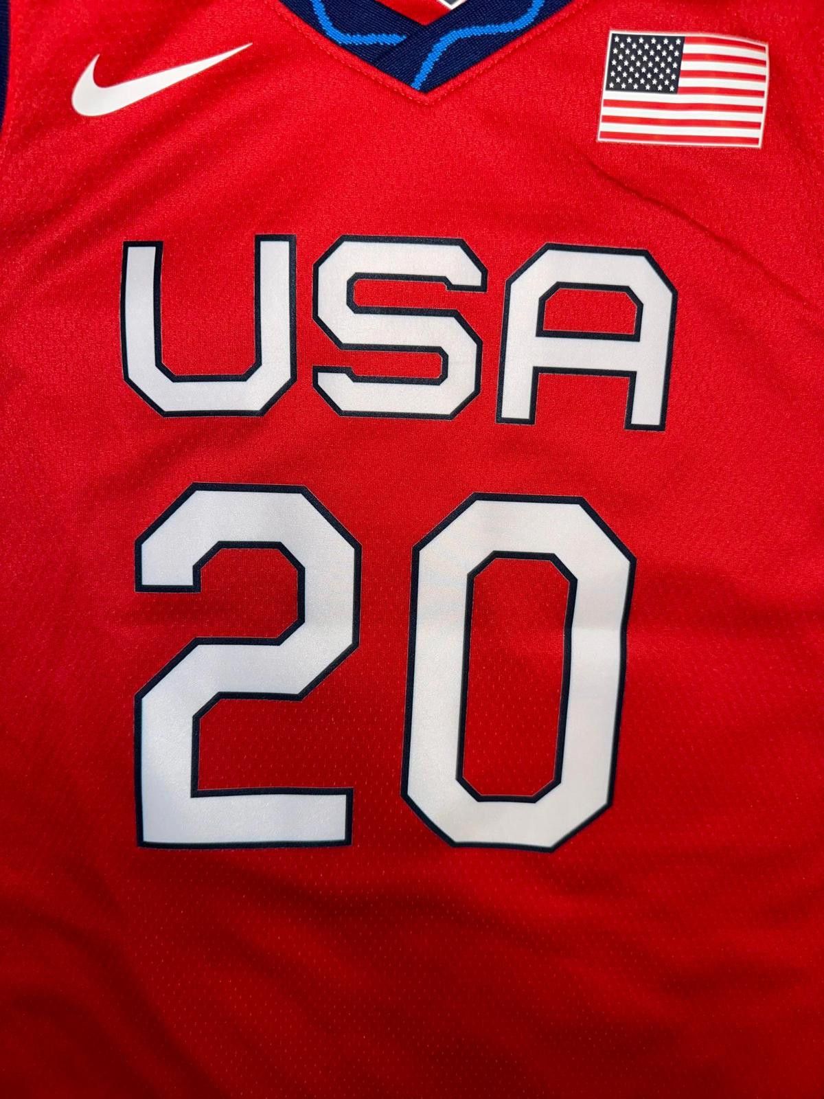 Nike Nike Team USA 2020 Authentic Vaporknit Basketball Red Jersey Sample Size US M / EU 48-50 / 2 - 3 Thumbnail