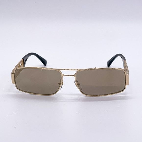 Versace NEW VERSACE VE2257 1002/5A SUNGLASSES VERSACE MOD 2257 GOLD Size ONE SIZE - 3 Thumbnail