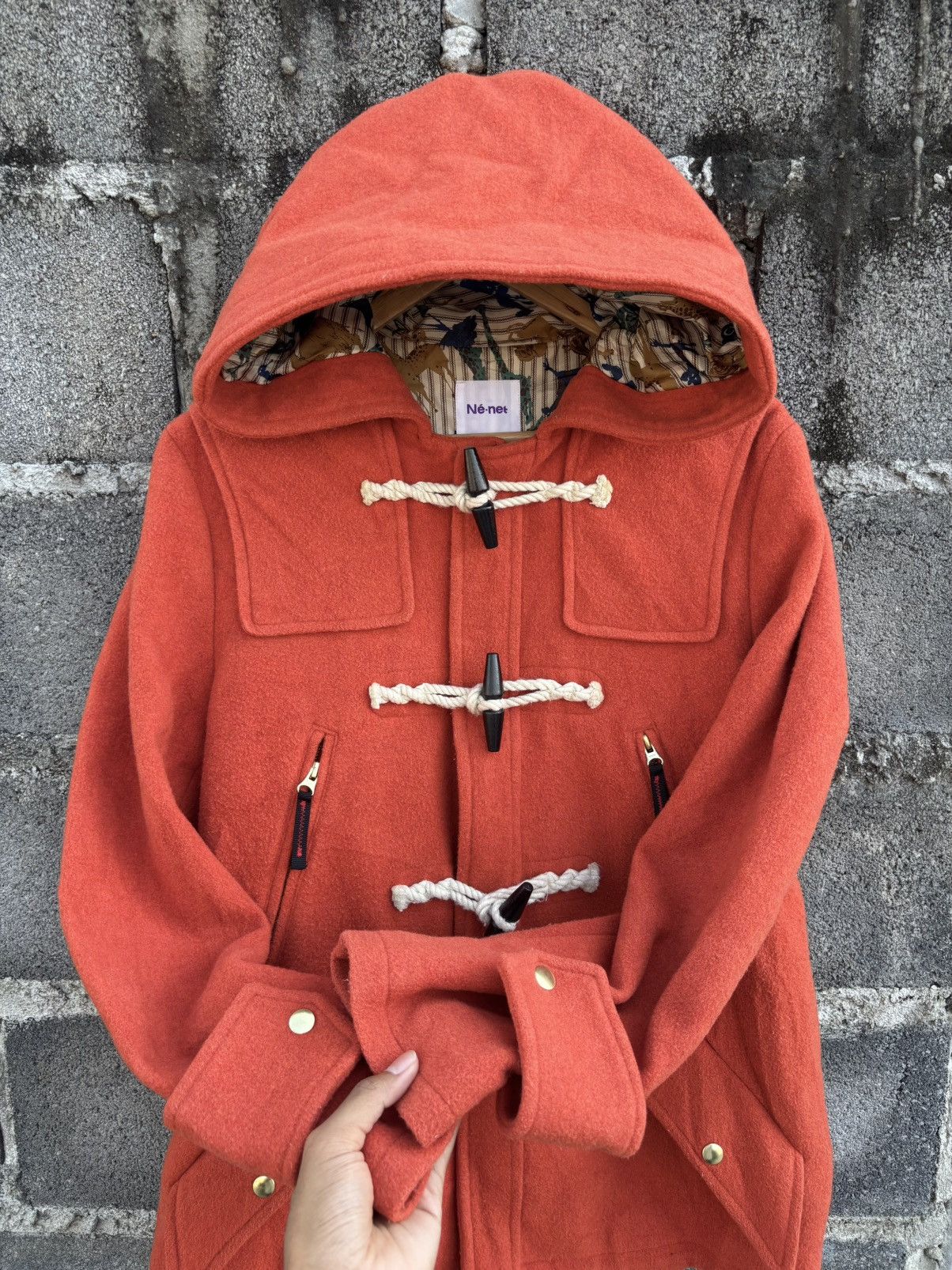 Ne-Net 🍊 Issey Miyake Ne-net Duffel Jacket Size US M / EU 48-50 / 2 - 3 Thumbnail