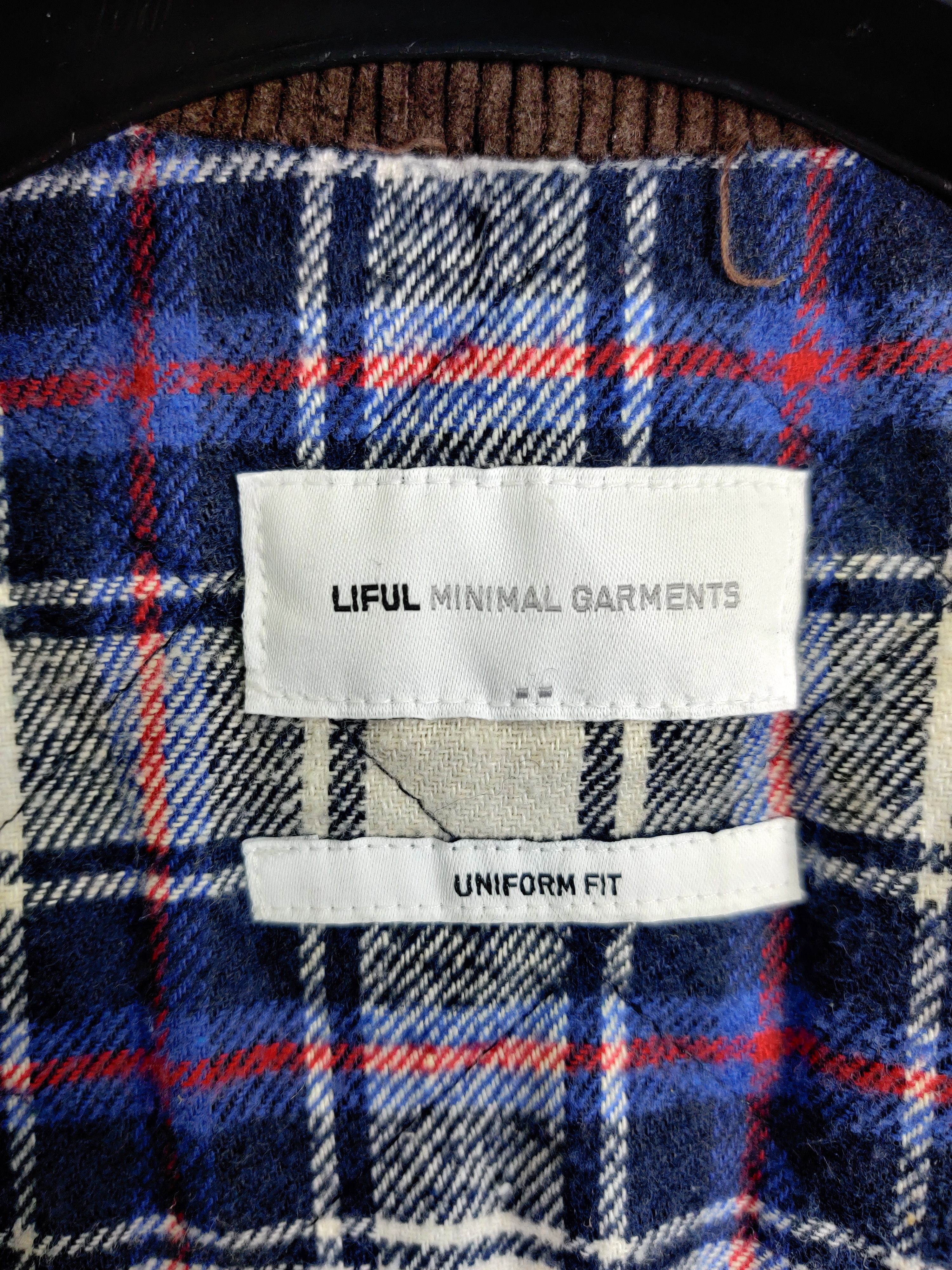 LIFUL MINIMAL GARMENTS Vintage LIFUL MINIMAL GARMENTS Lined Plaid Field Jacket Size US M / EU 48-50 / 2 - 13 Thumbnail