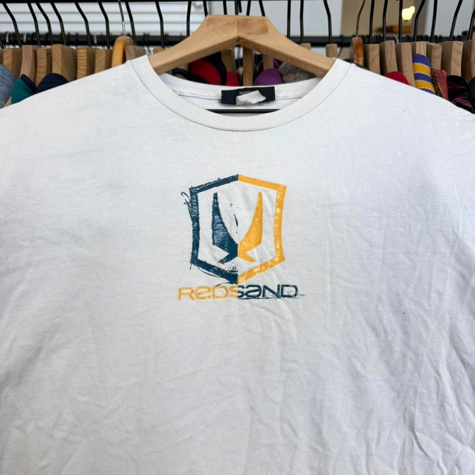 Other Vintage 90s Red Sand Skate Style Tee White Size US XL / EU 56 / 4 - 1 Thumbnail