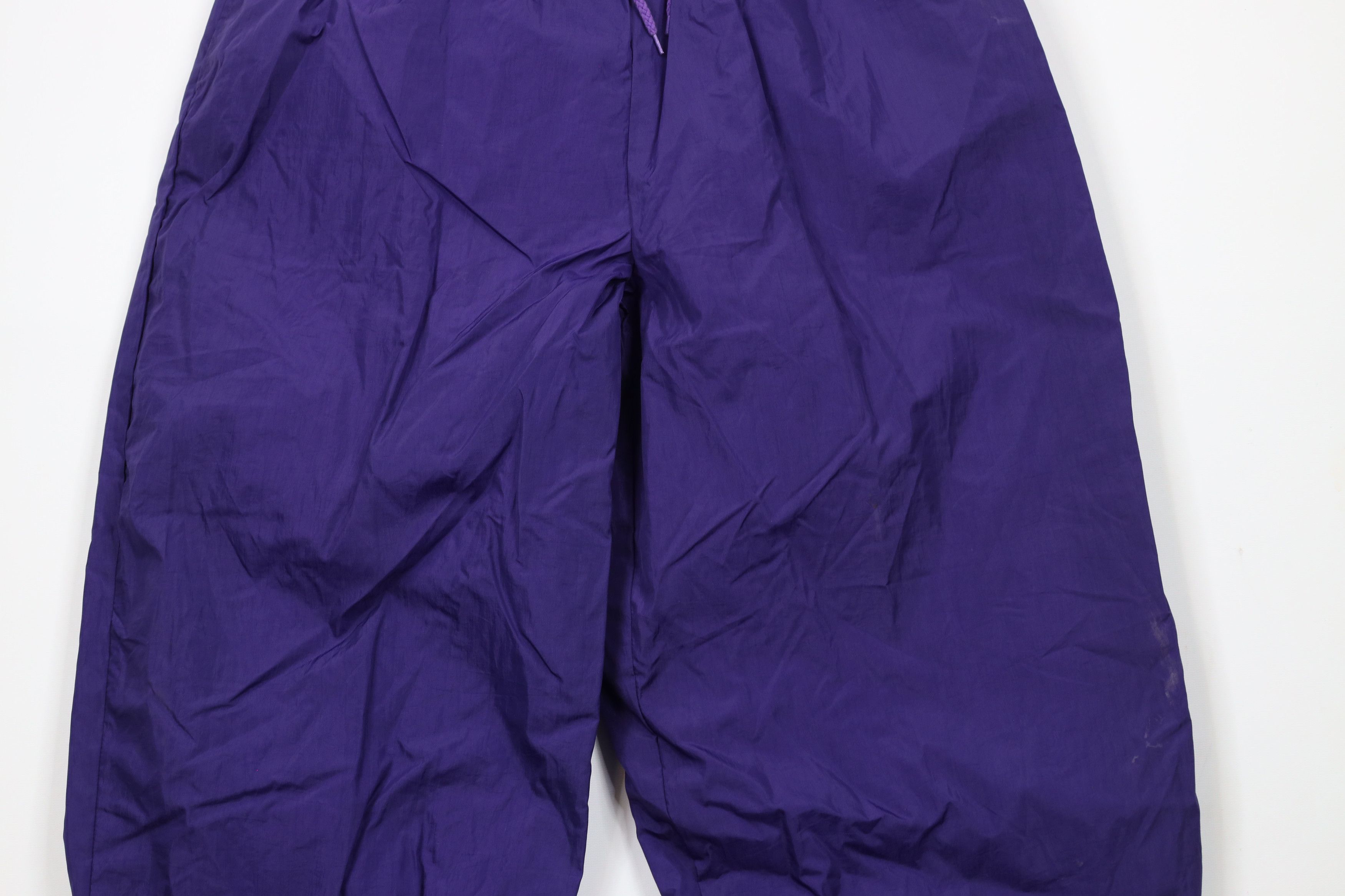 Vintage Vintage 90s Streetwear Blank Lined Windbreaker Joggers Pants Size US 36 / EU 52 - 3 Thumbnail