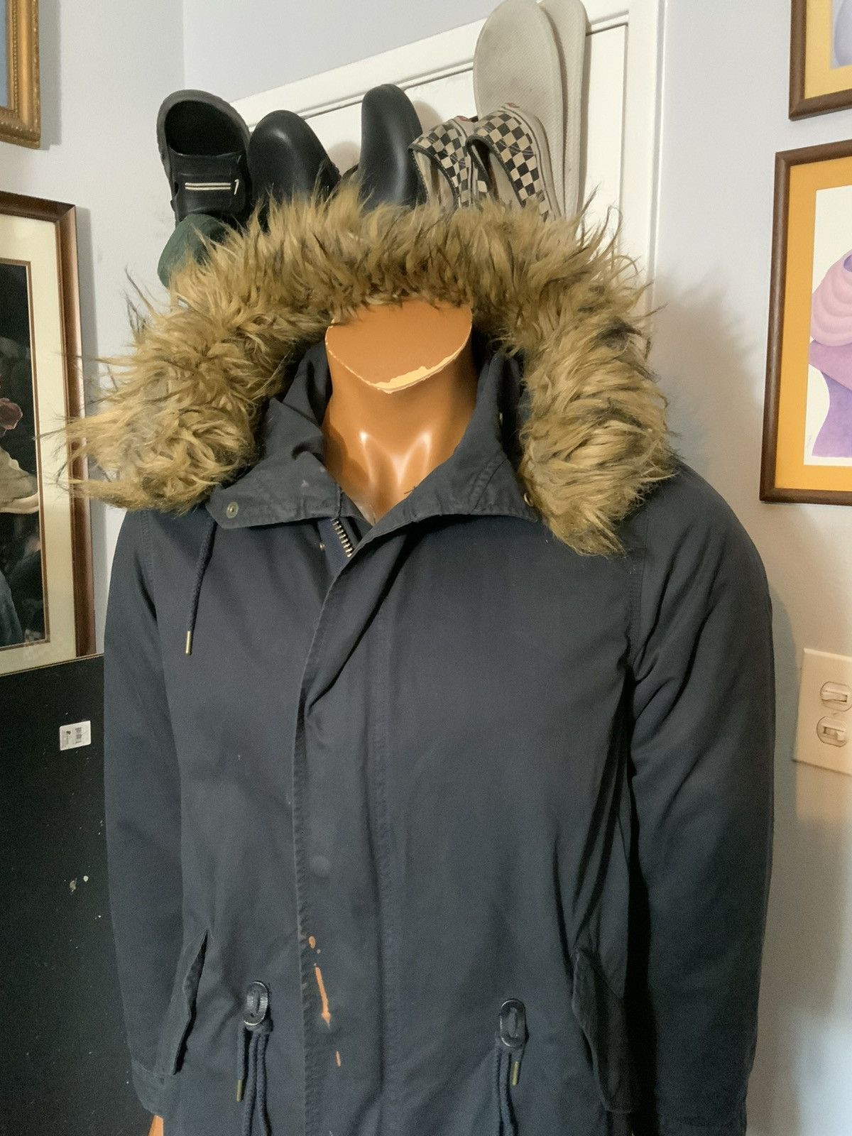 Japanese Brand × Vanquish Vanquish Shibuya Tokyo Japan Fur Hood Fishtail Parka Jacket Size US S / EU 44-46 / 1 - 14 Thumbnail