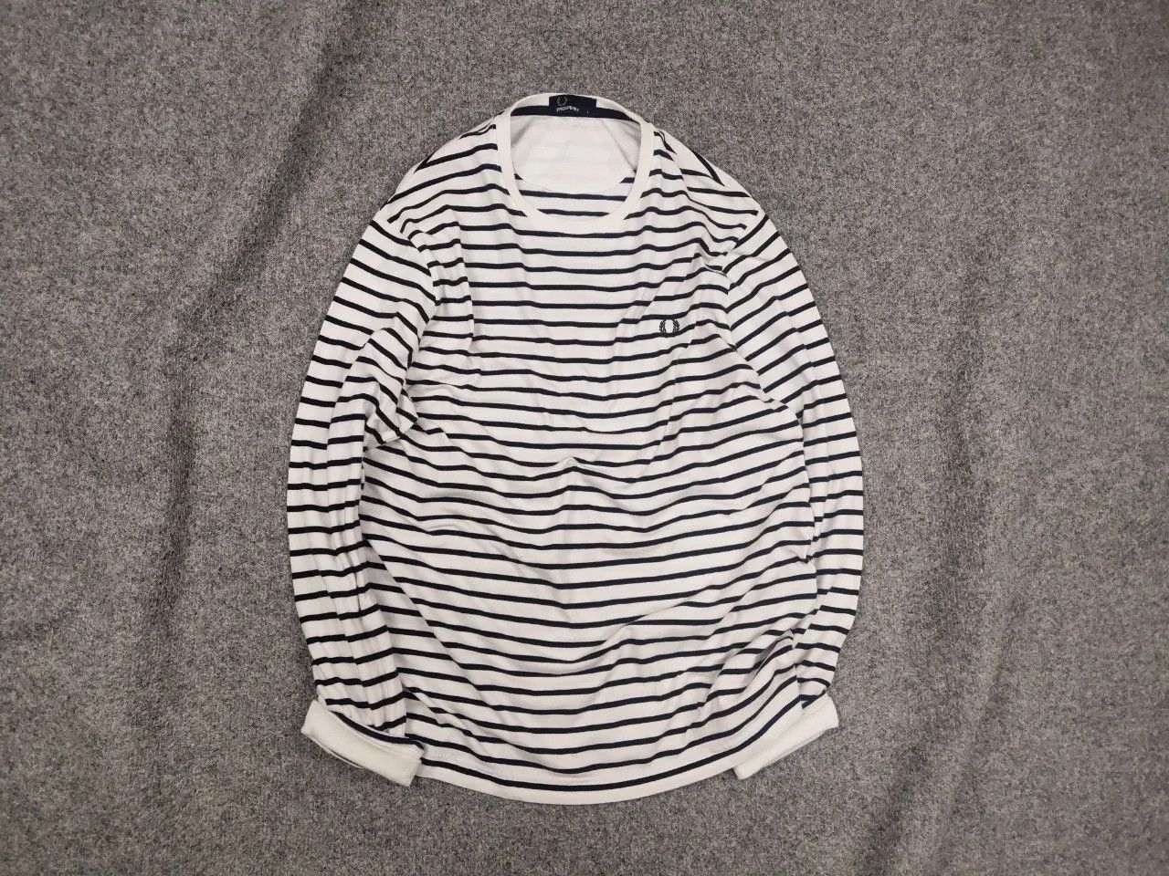 Fred Perry Fred Perry Classic Long sleeve Striped Logo Vintage Style Size US L / EU 52-54 / 3 - 1 Thumbnail