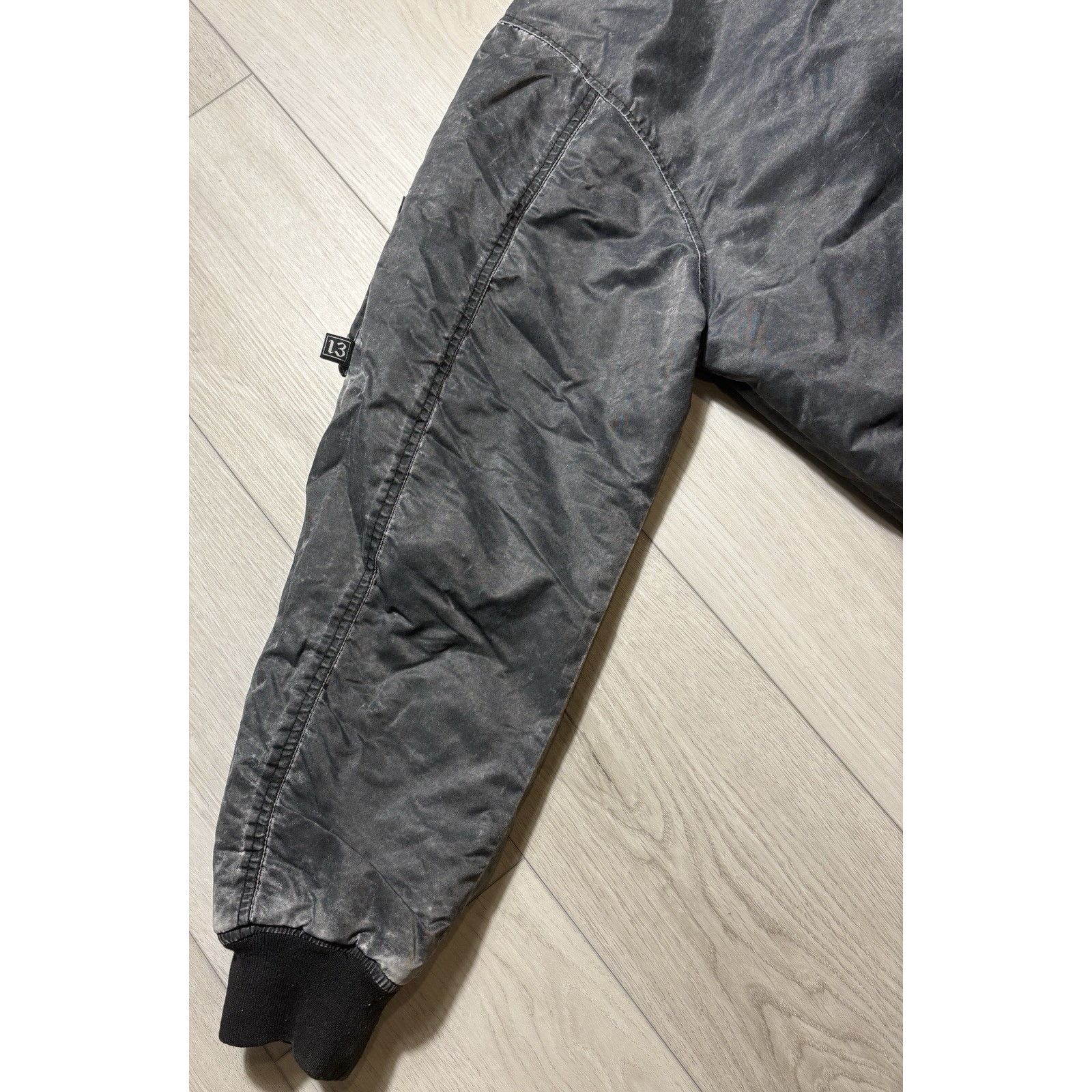 Lucky Brand Lucky Brand MA1 Flight Bomber Jacket Washed Military L Size US L / EU 52-54 / 3 - 15 Thumbnail