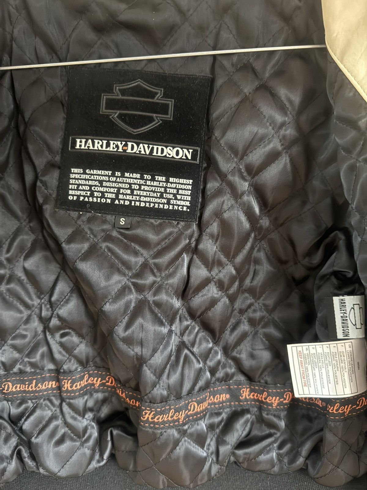 Harley Davidson Harley-Davidson Vintage Leather Jacket Size S Size S / US 4 / IT 40 - 3 Thumbnail