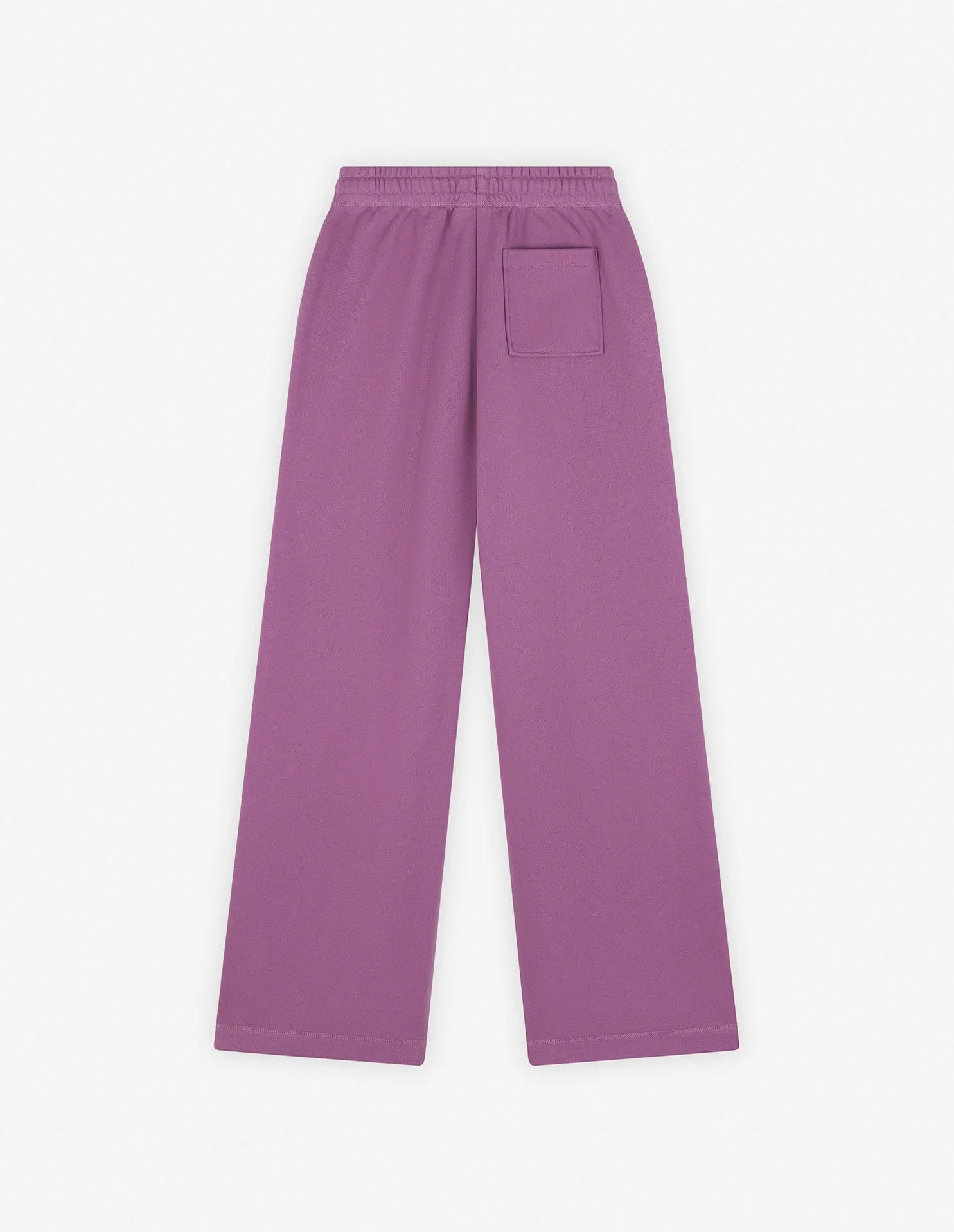 Maison Kitsune o1s22i1n1124 Baby Fox Wide-Leg joggers in Purple Size 28" / US 6 / IT 42 - 2 Thumbnail