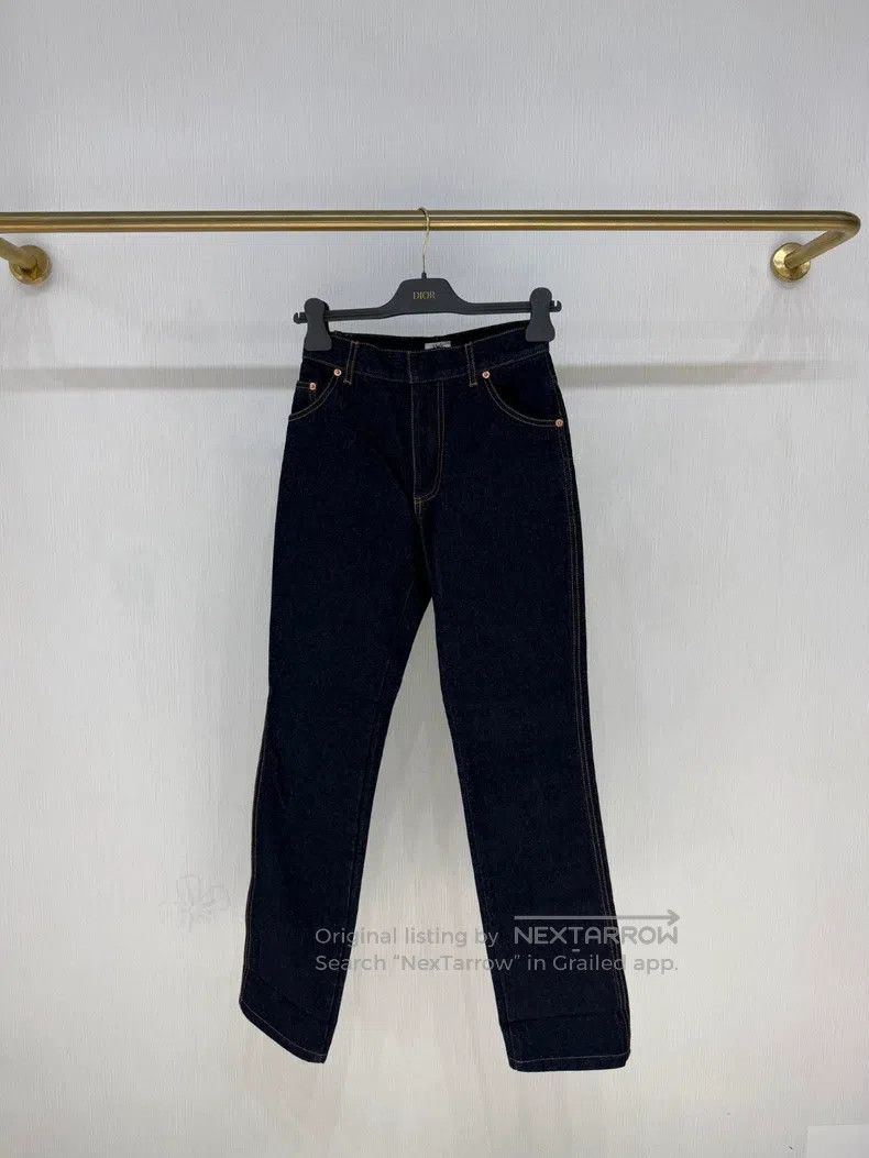 Dior Dior 23 spring and summer new solid colour jeans Size 42" / US 20 - 1 Thumbnail