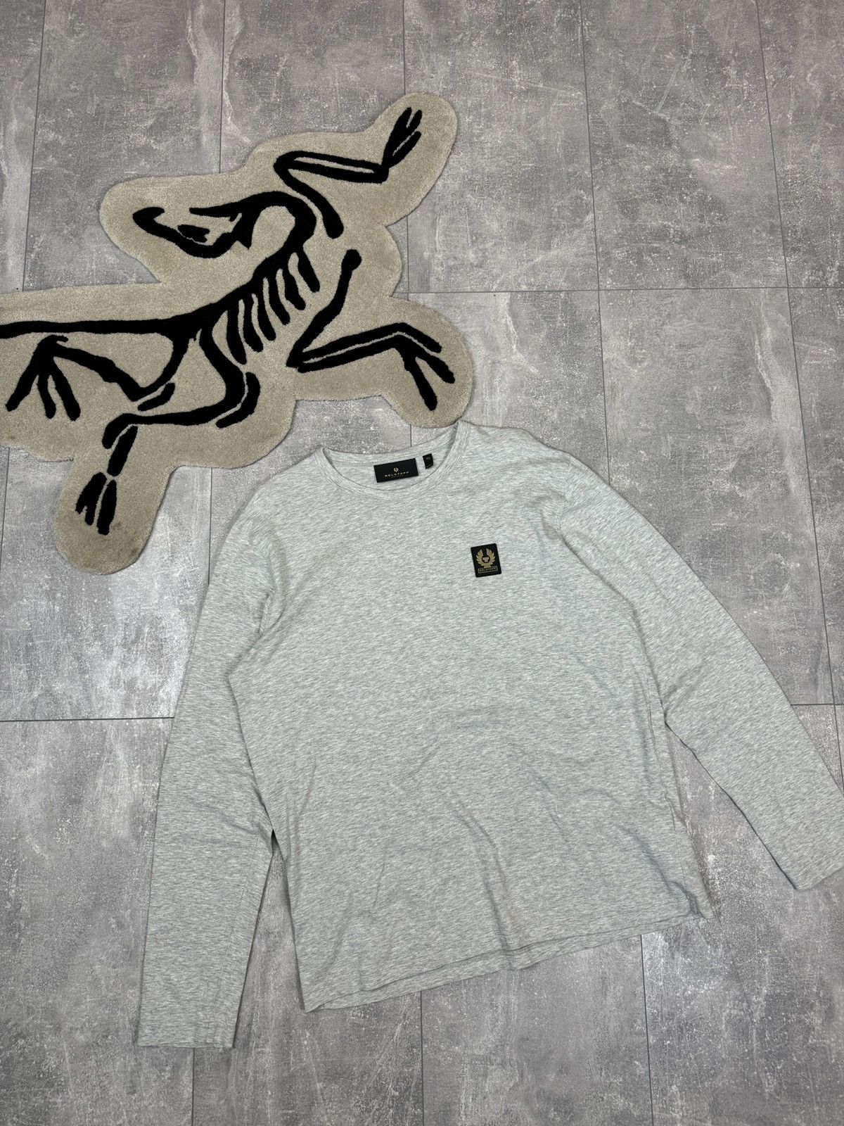 Belstaff × Vintage Mens Vintage Belstaff Longsleeve T-shirt Size US XL / EU 56 / 4 - 1 Thumbnail