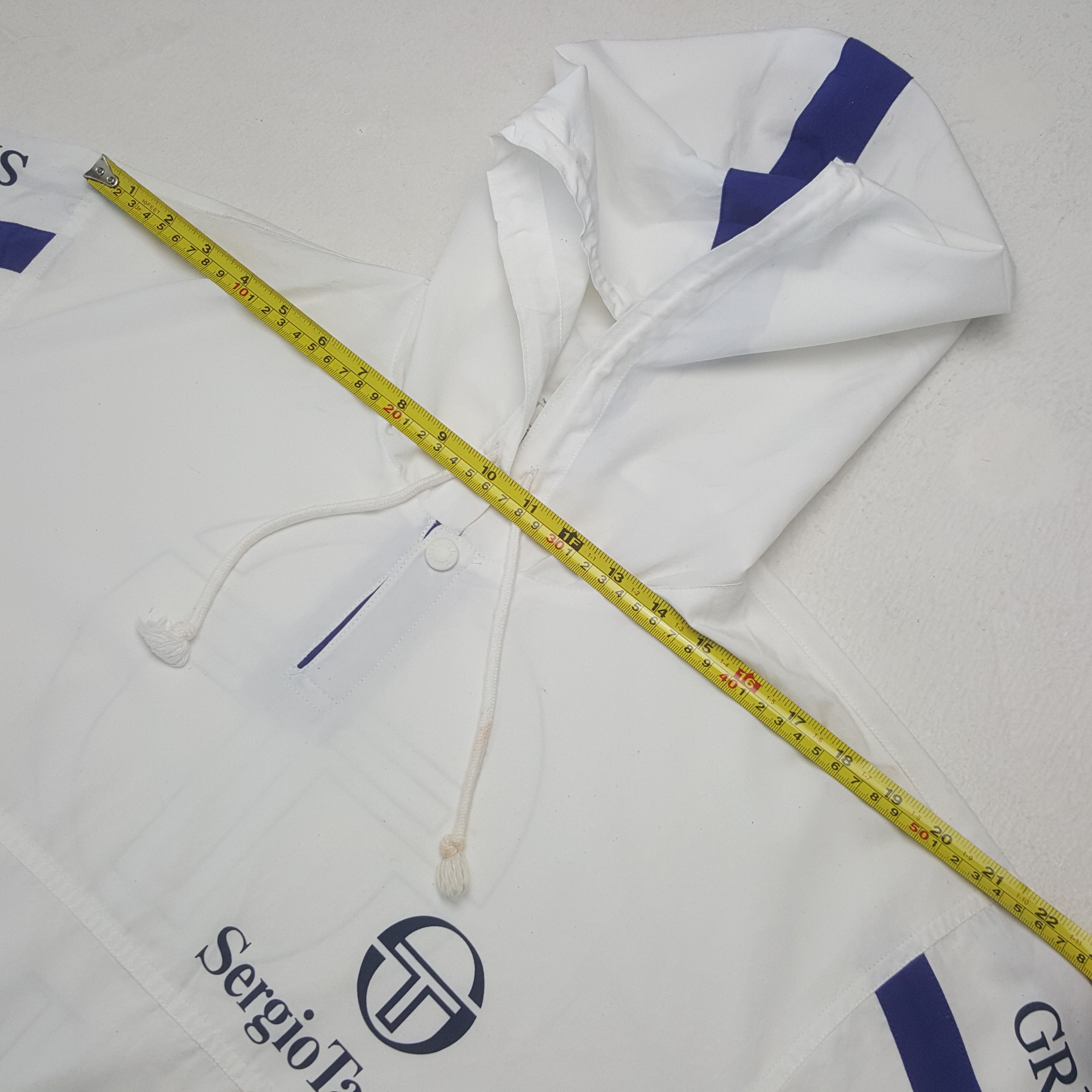 Sergio Tacchini Vintage Sergio Tacchini Windbreaker Jacket Hoodie Size US M / EU 48-50 / 2 - 6 Thumbnail