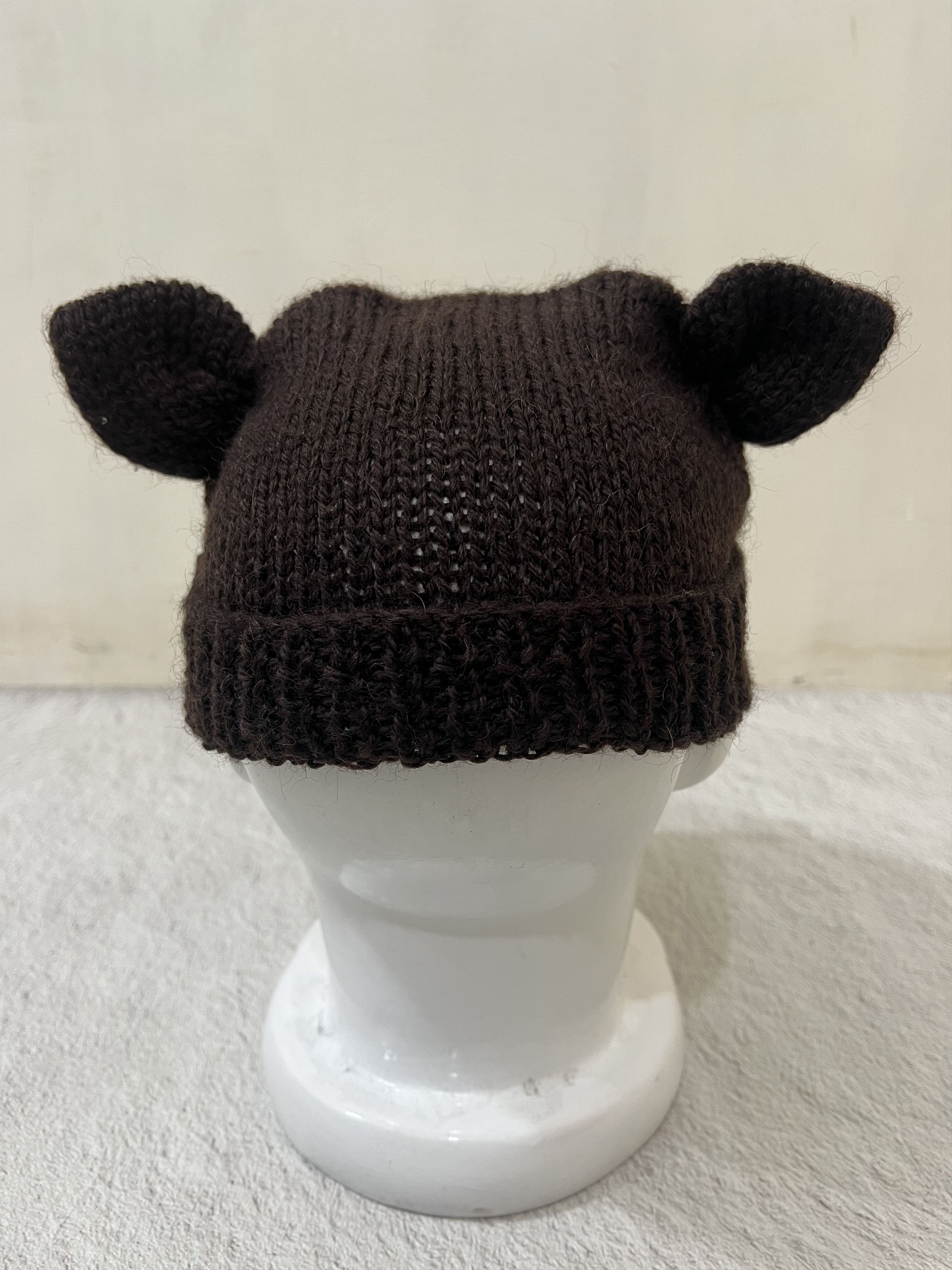 Japanese Brand 2000s Archival Hysteric Bunny Horn Knit Beanie y2k Lgb Ifsix Size ONE SIZE - 4 Thumbnail