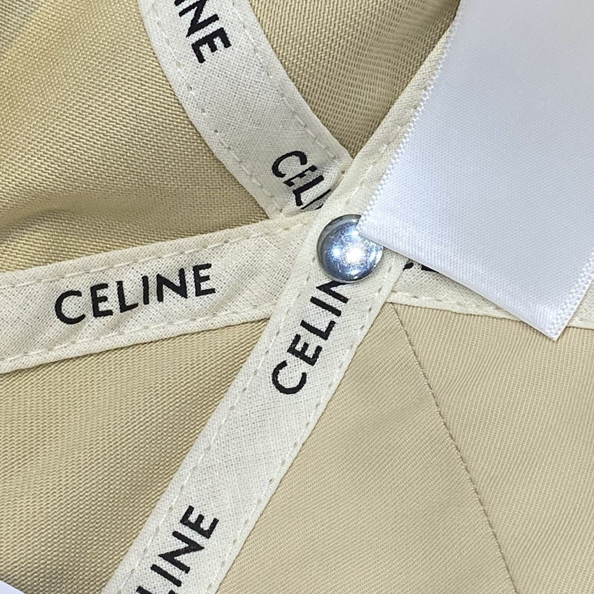 Celine CELINE Triomphe Baseball Cap In Cotton Size ONE SIZE - 4 Thumbnail