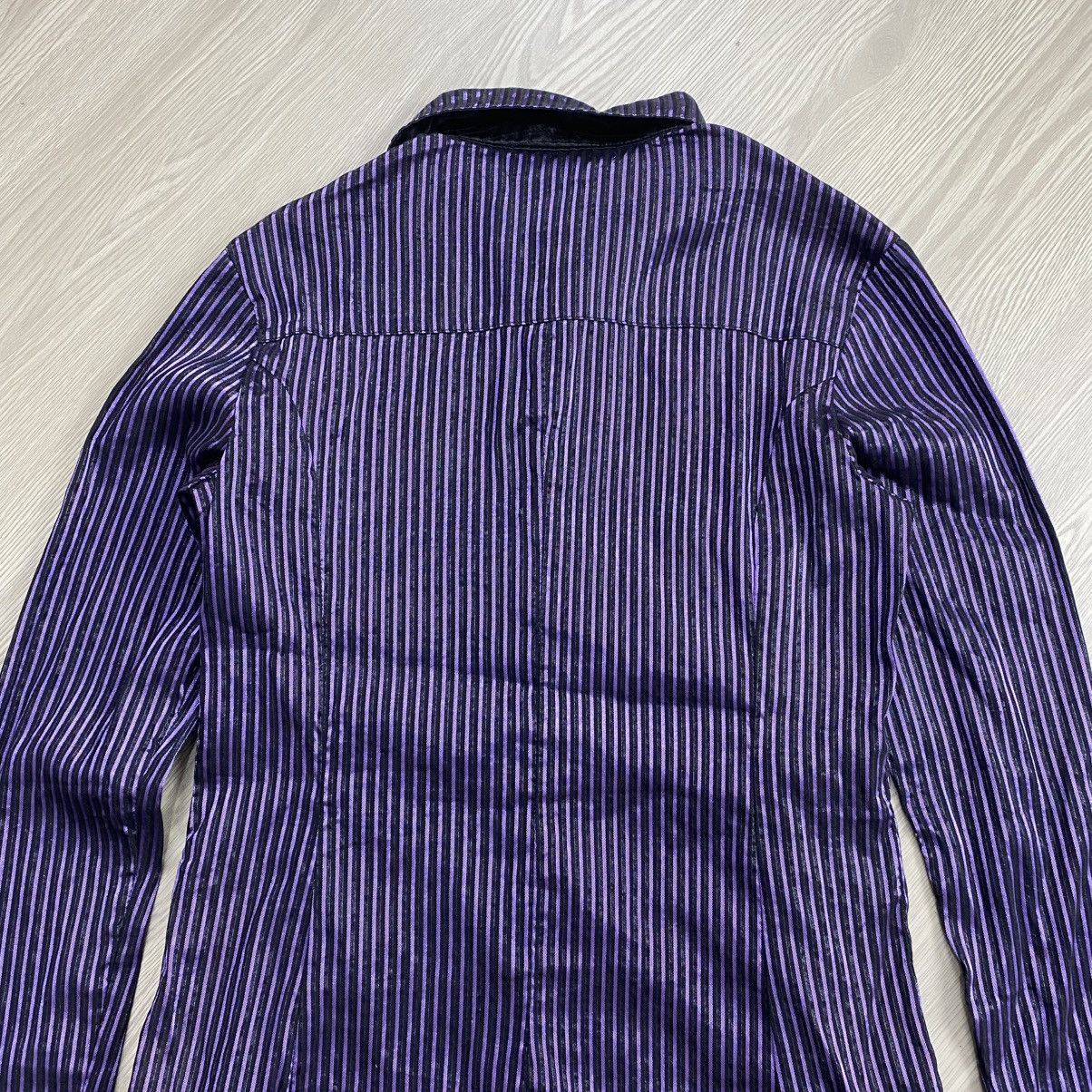 14th Addiction × If Six Was Nine × Japanese Brand 00s Sex Pot Revenge H Anarchy Punk Lgb Studded Stripe Shirt Size US S / EU 44-46 / 1 - 16 Thumbnail