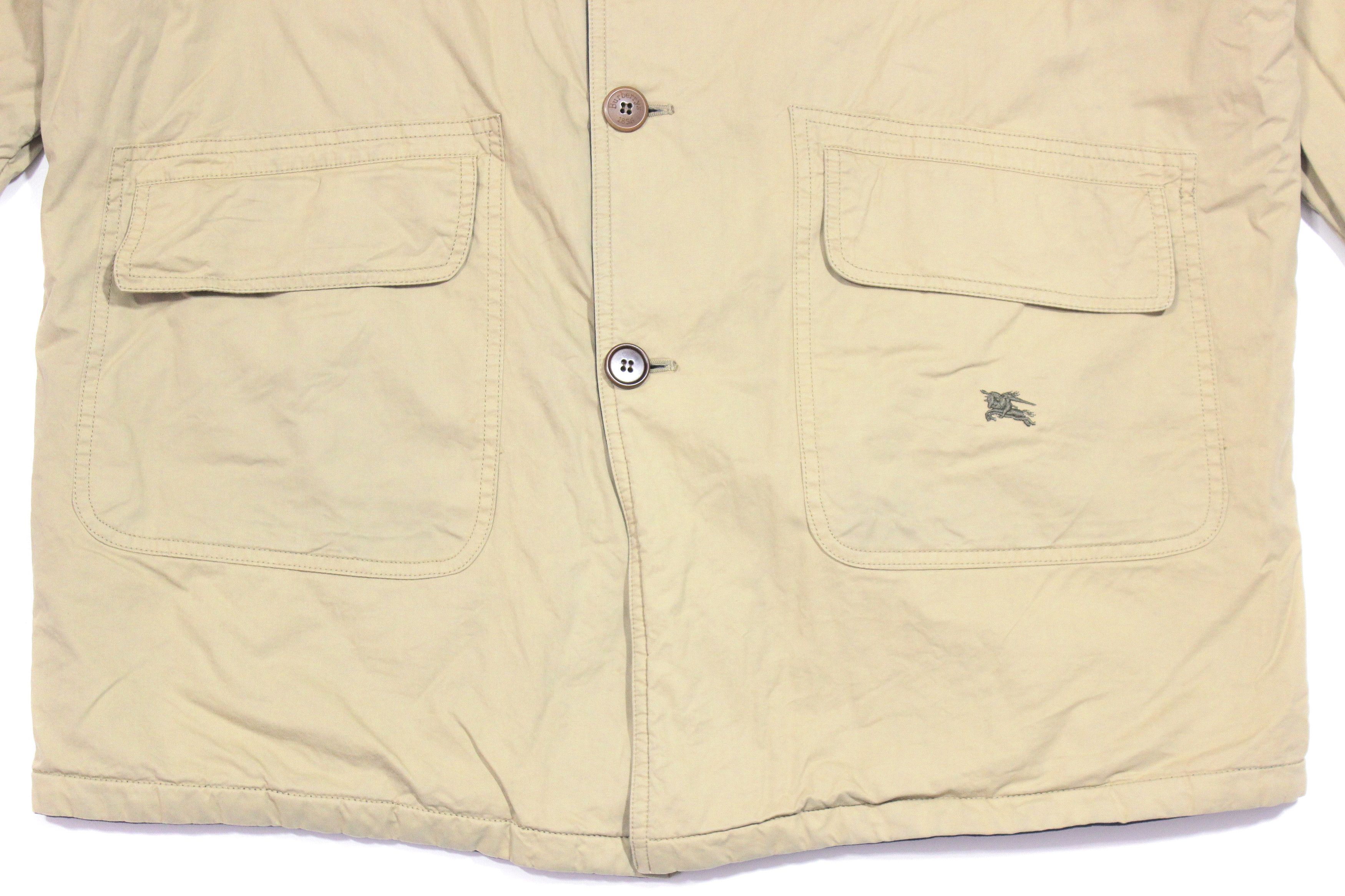 Burberry 90S Reversible Logo Jacket Vintage Size US M / EU 48-50 / 2 - 6 Thumbnail