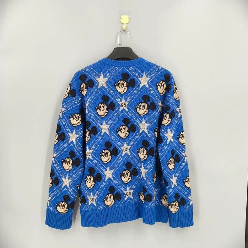 Gucci gucci x disney blue mickey cardigan-2507 Size US L / EU 52-54 / 3 - 2 Thumbnail