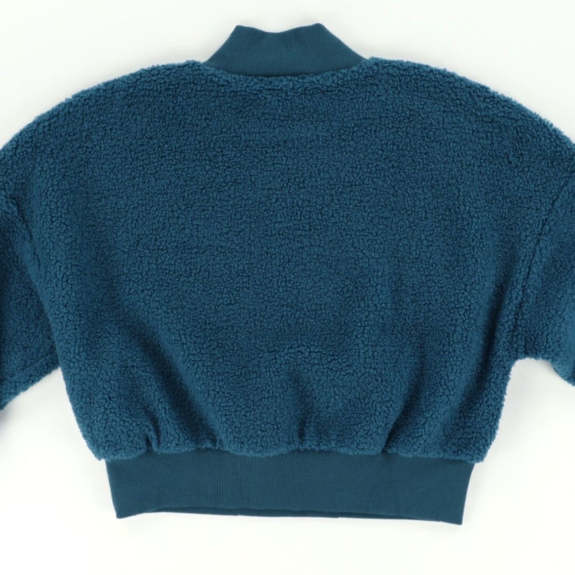 Fabletics Fabletics Malia Polar Fleece Pullover Sweatshirt Teal Women's XS Shirt Size XS / US 0-2 / IT 36-38 - 4 Thumbnail